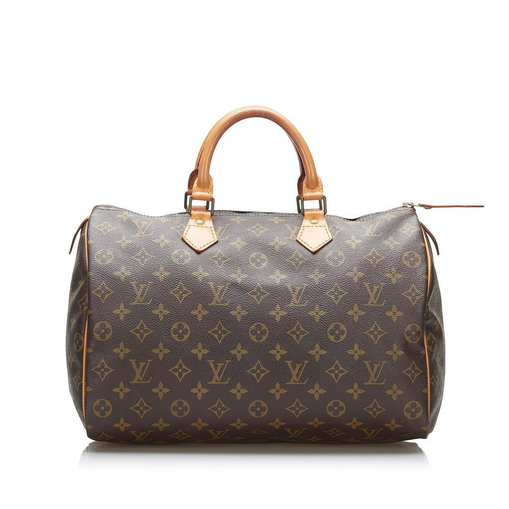 Louis Vuitton Monogram Speedy 35 (SHG-4qbByt)