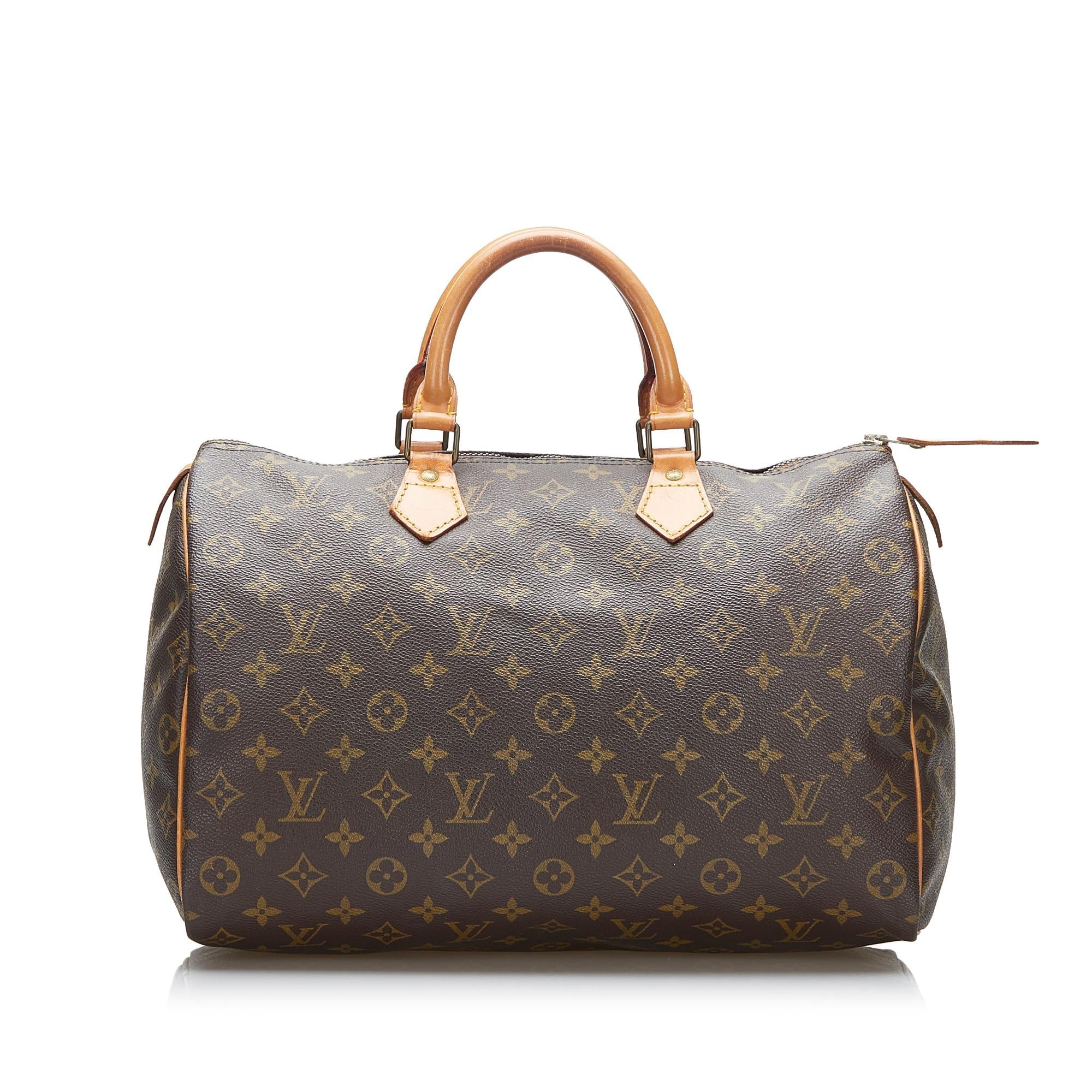 Louis Vuitton Monogram Speedy 35 (SHG-4qbByt)