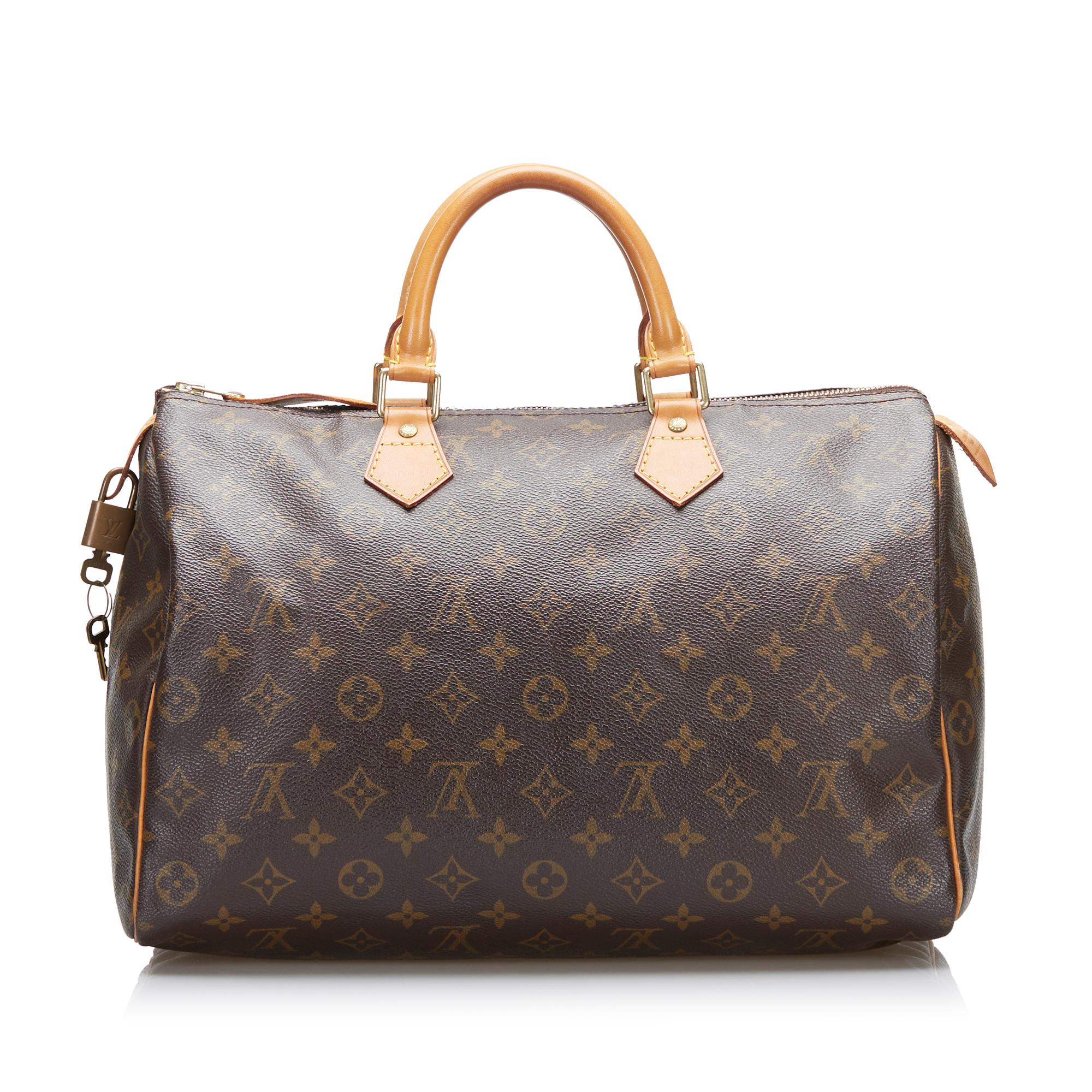 Louis Vuitton Monogram Speedy 35 (SHG-2rYoeb)