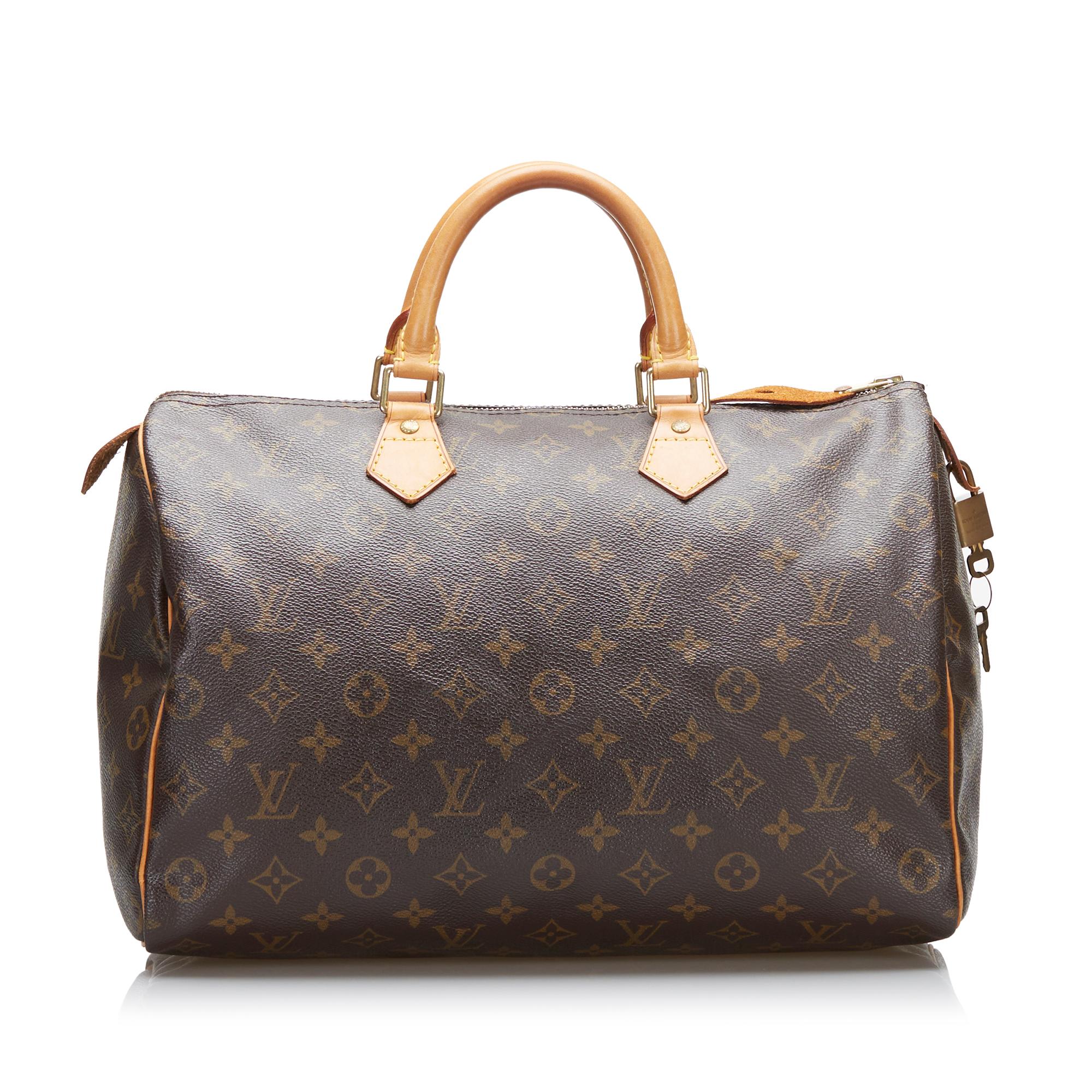 Louis Vuitton Monogram Speedy 35 (SHG-2rYoeb)