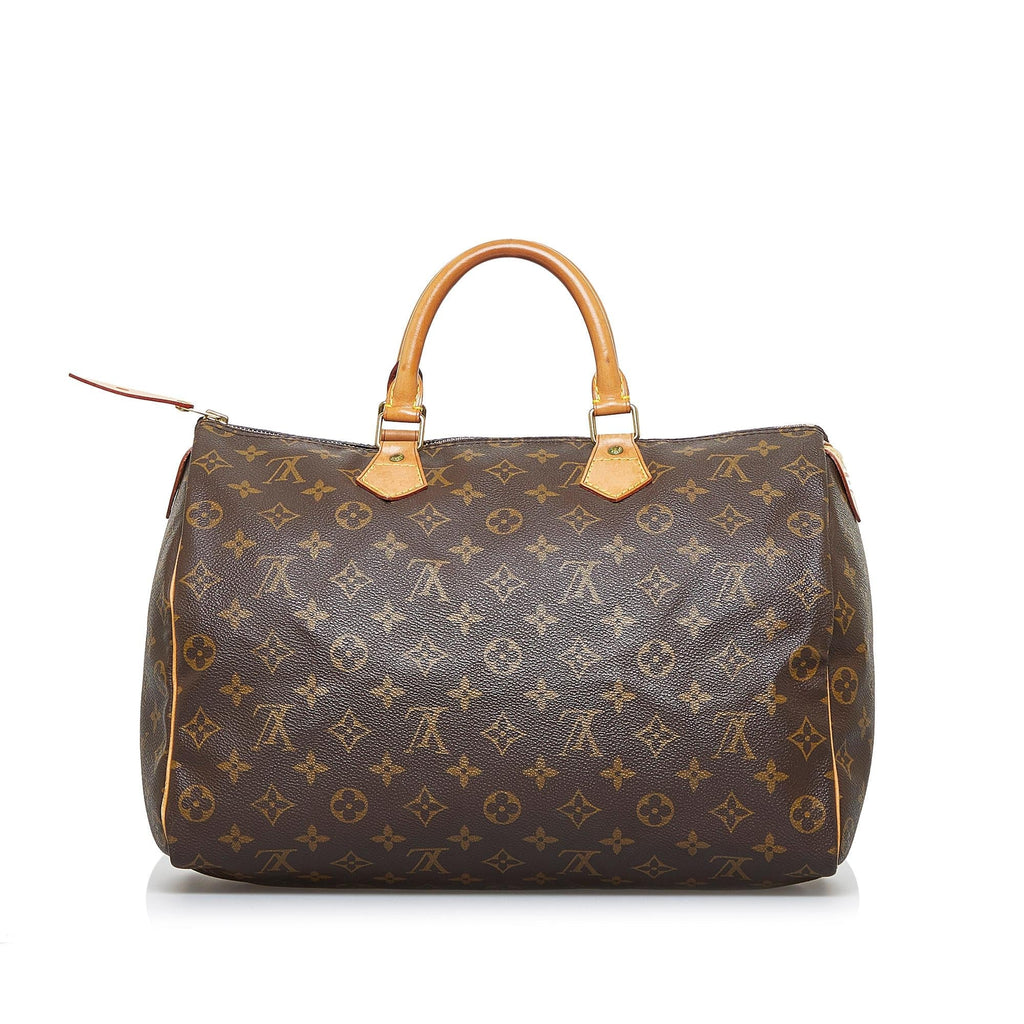 Louis Vuitton Monogram Speedy 35 (SHG-Aa5mNp)