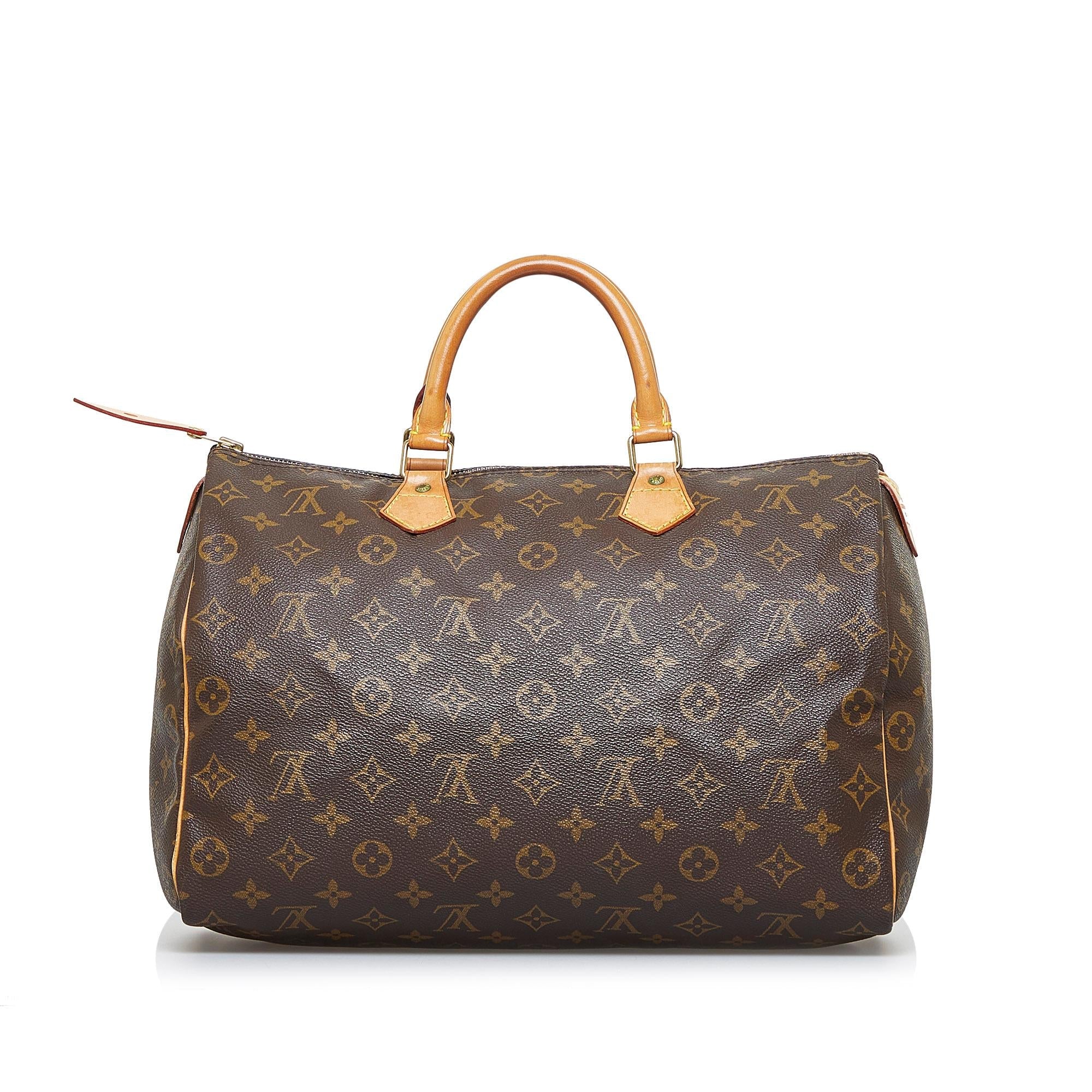 Louis Vuitton Monogram Speedy 35 (SHG-Aa5mNp)