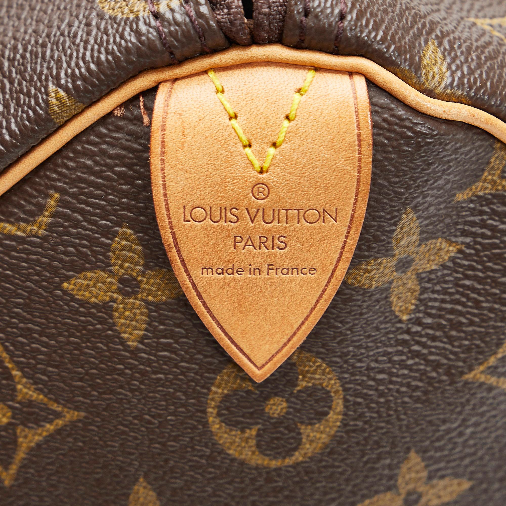 Louis Vuitton Monogram Speedy 35 (SHG-Aa5mNp)