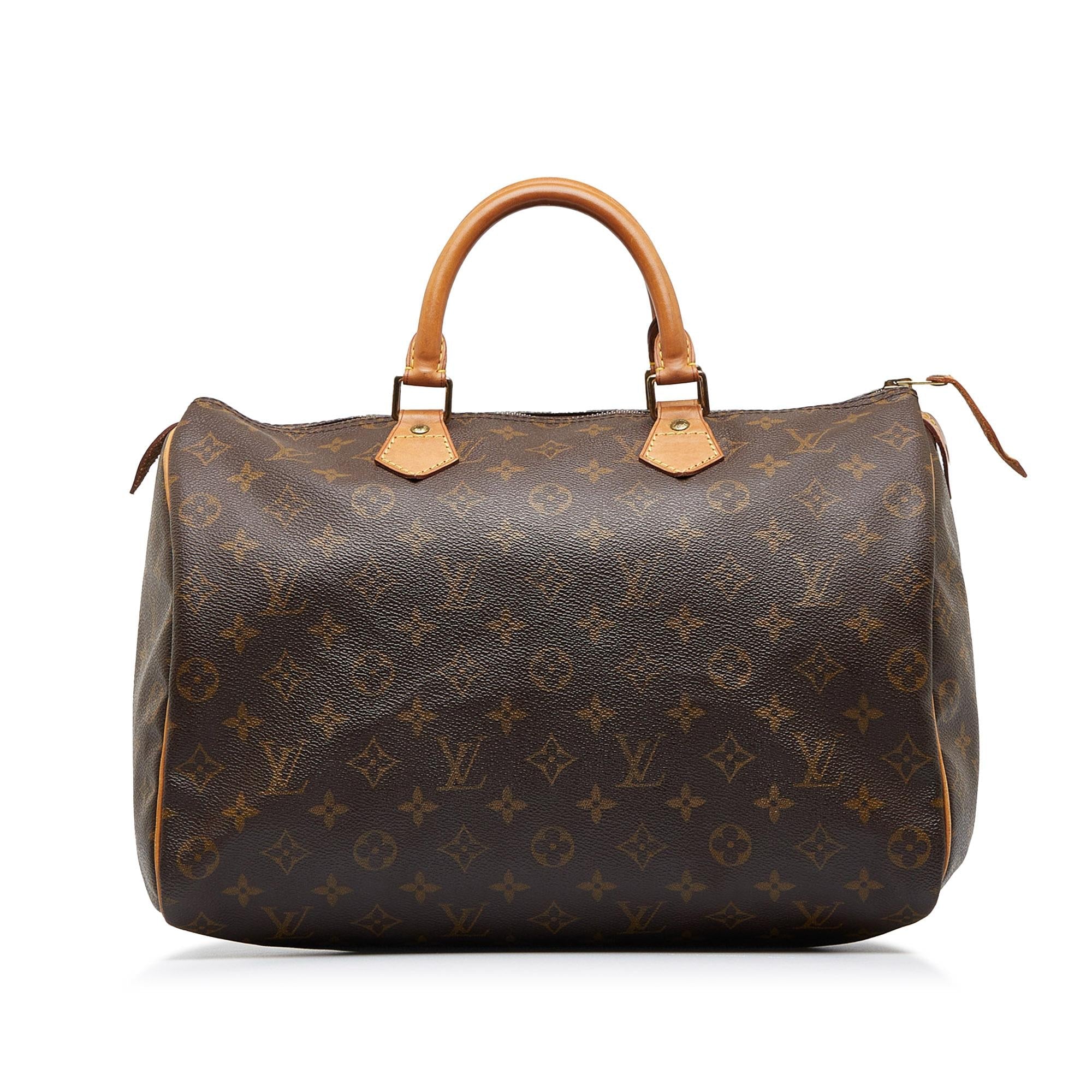Louis Vuitton Monogram Speedy 35 (SHG-9zDSSw)