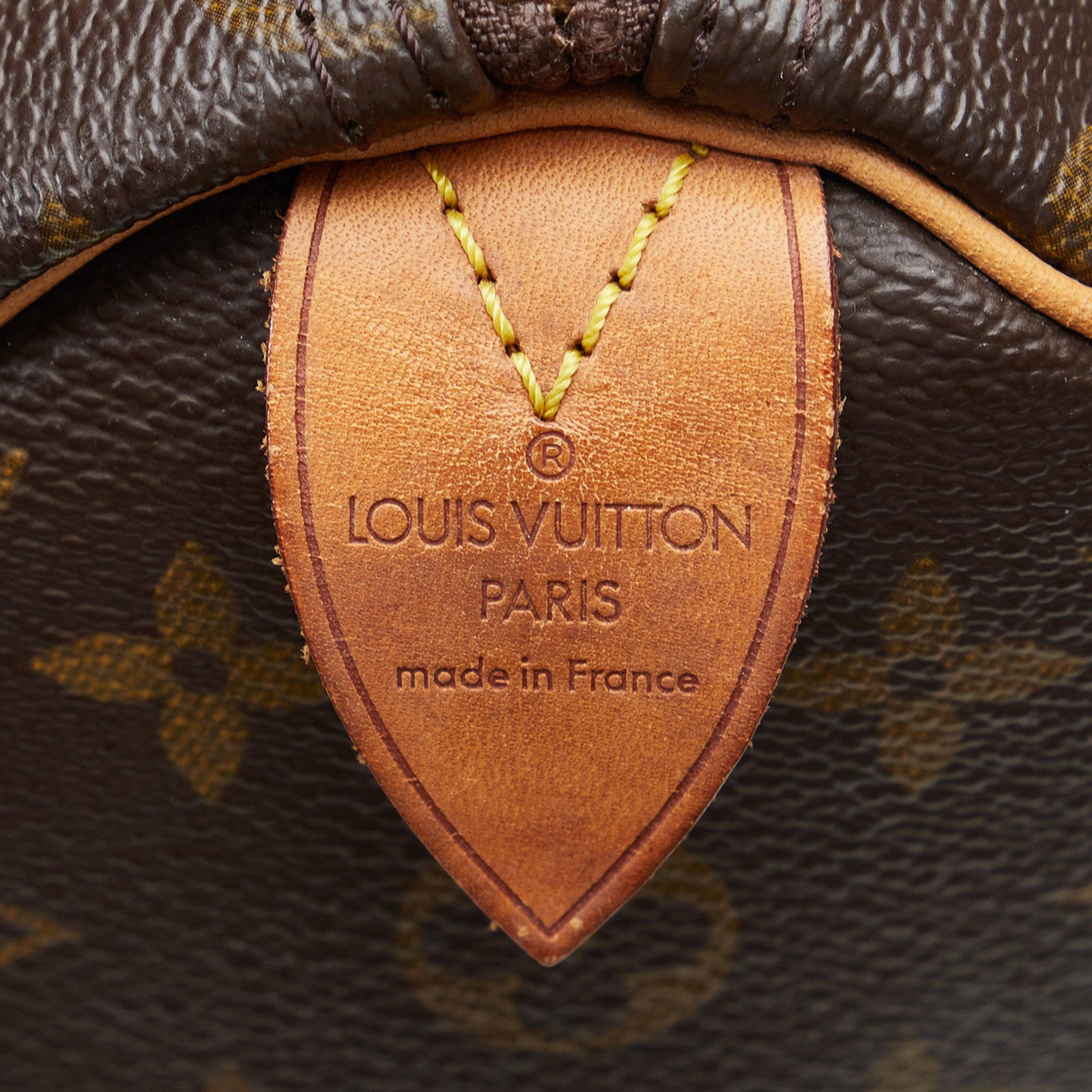 Louis Vuitton Monogram Speedy 35 (SHG-9zDSSw)