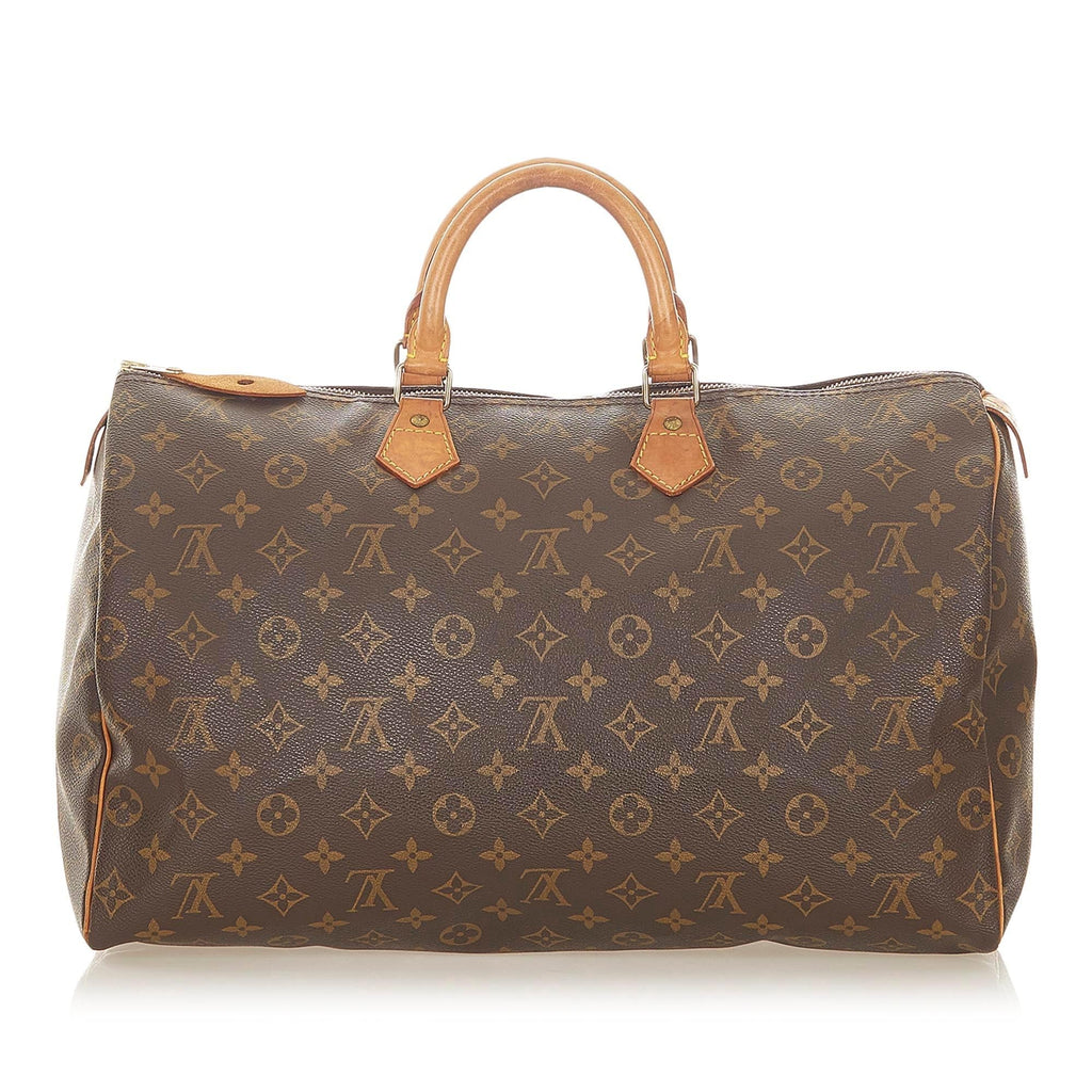 Louis Vuitton Monogram Speedy 40 (SHG-32146)