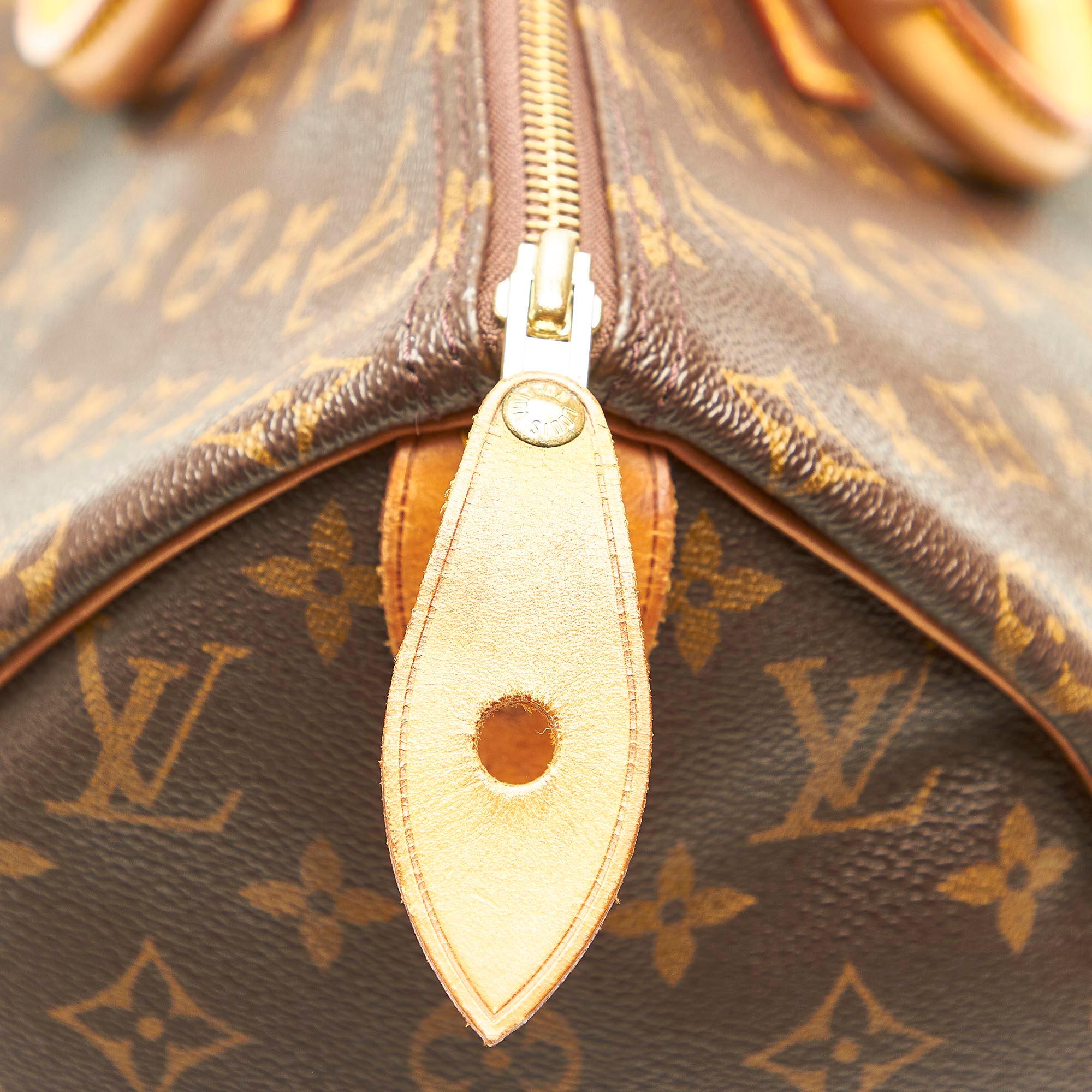 Louis Vuitton Monogram Speedy 40 (SHG-32146)
