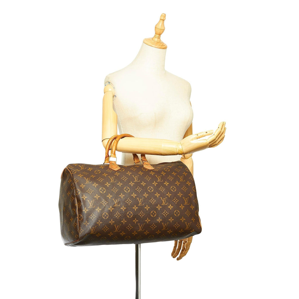 Louis Vuitton Monogram Speedy 40 (SHG-32146)