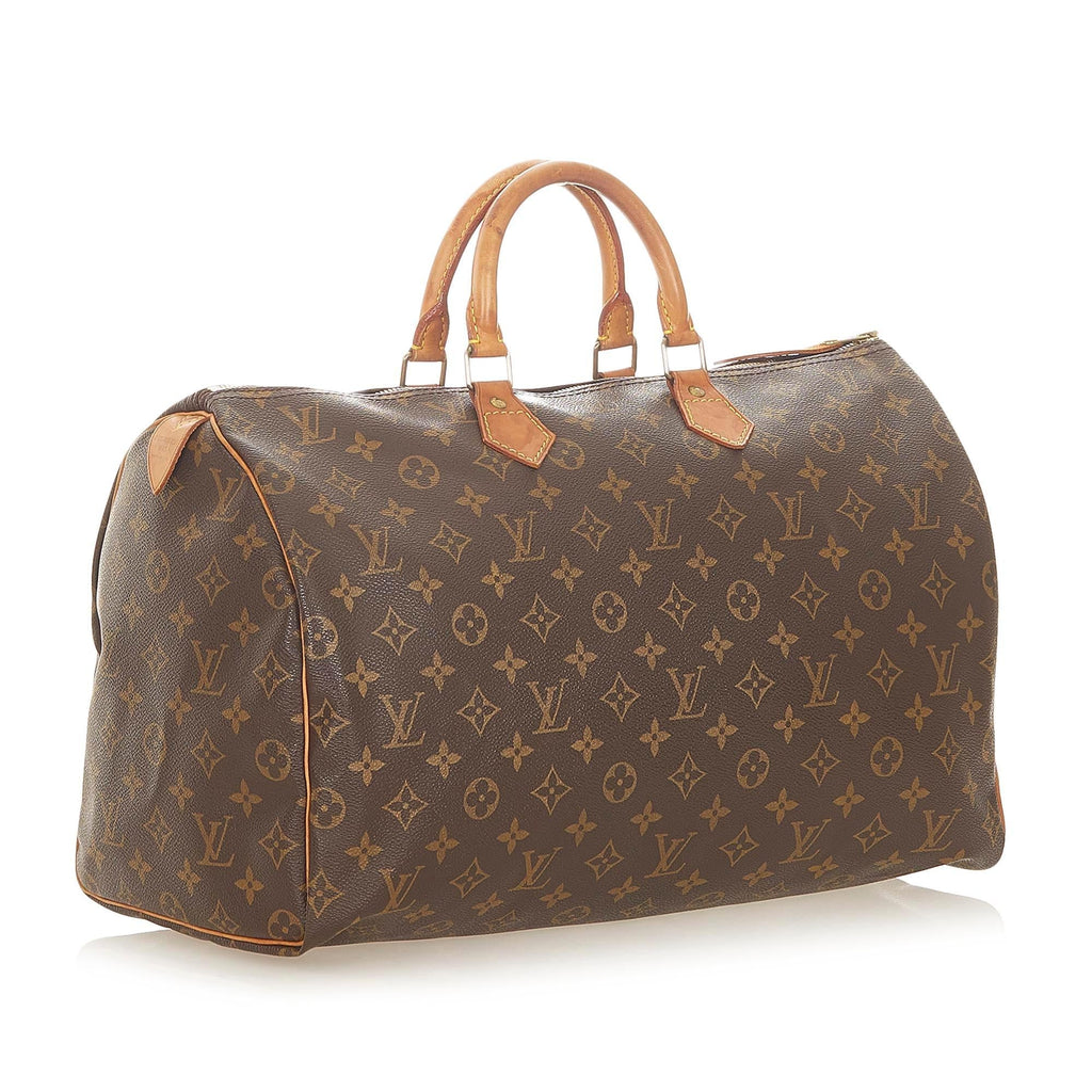 Louis Vuitton Monogram Speedy 40 (SHG-32146)