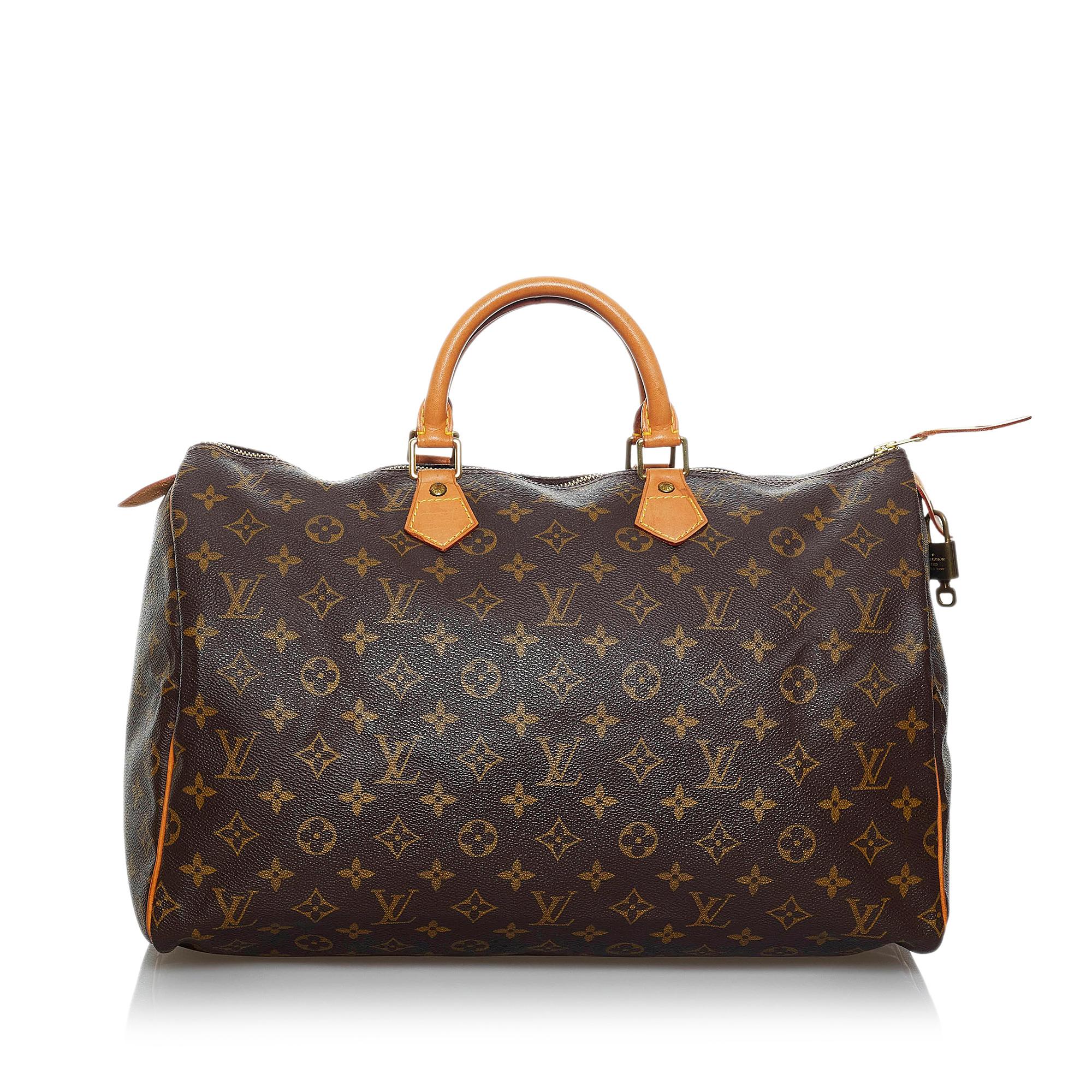 Louis Vuitton Monogram Speedy 40 (SHG-35179)