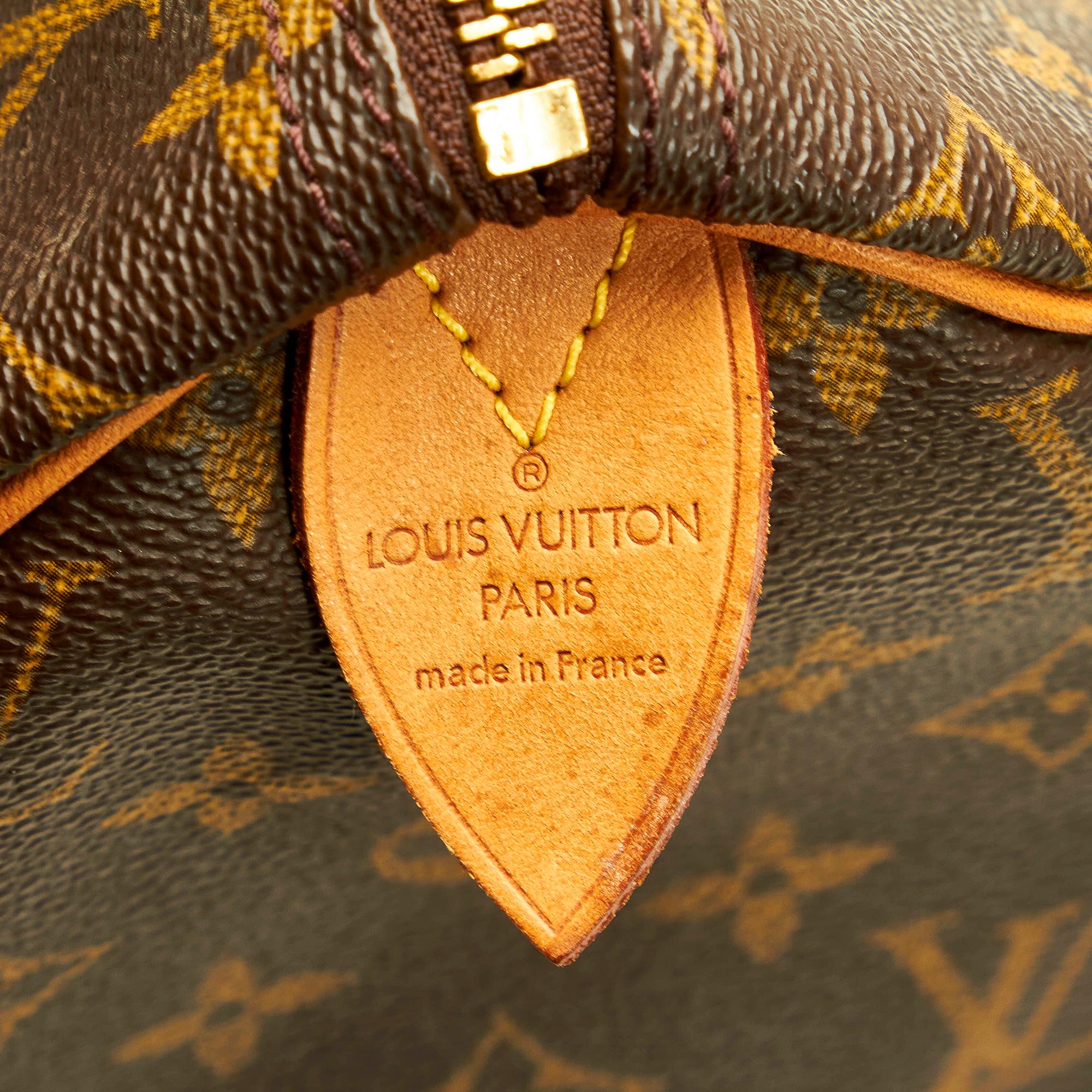 Louis Vuitton Monogram Speedy 40 (SHG-35179)