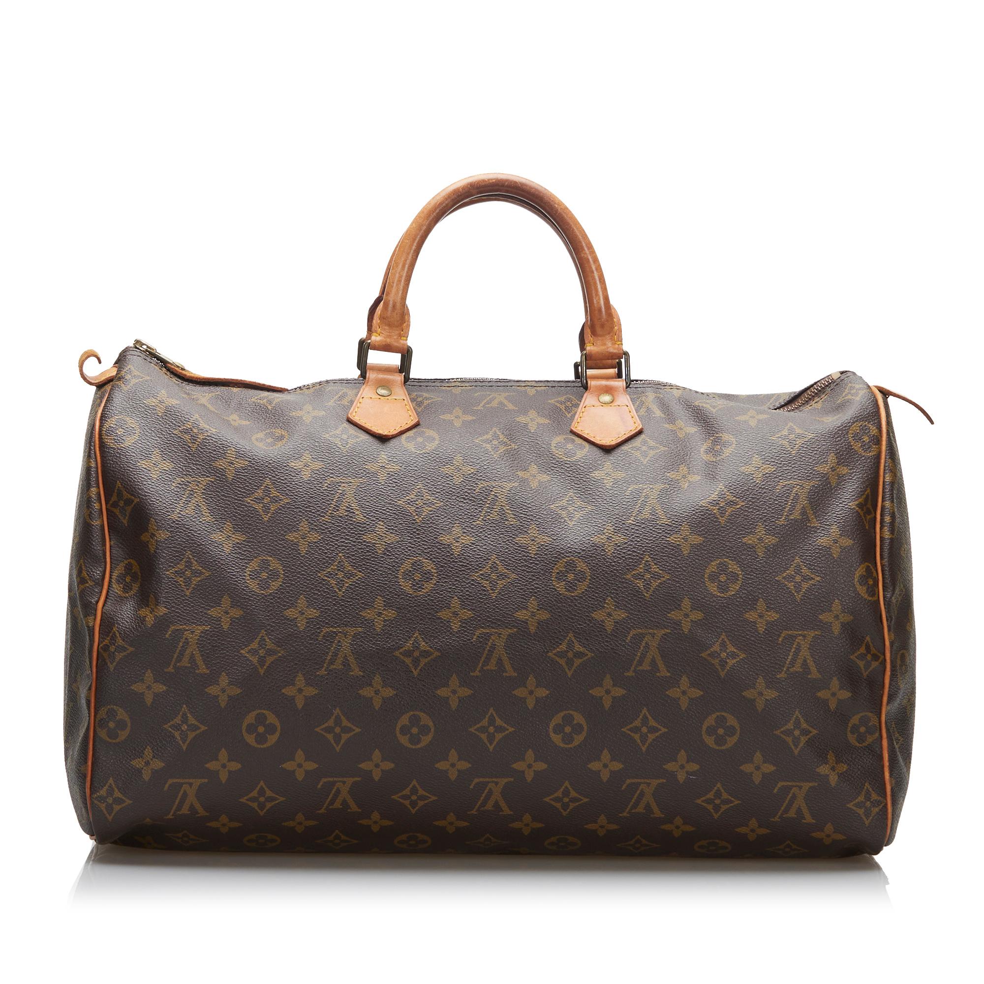 Louis Vuitton Monogram Speedy 40 (SHG-35469)