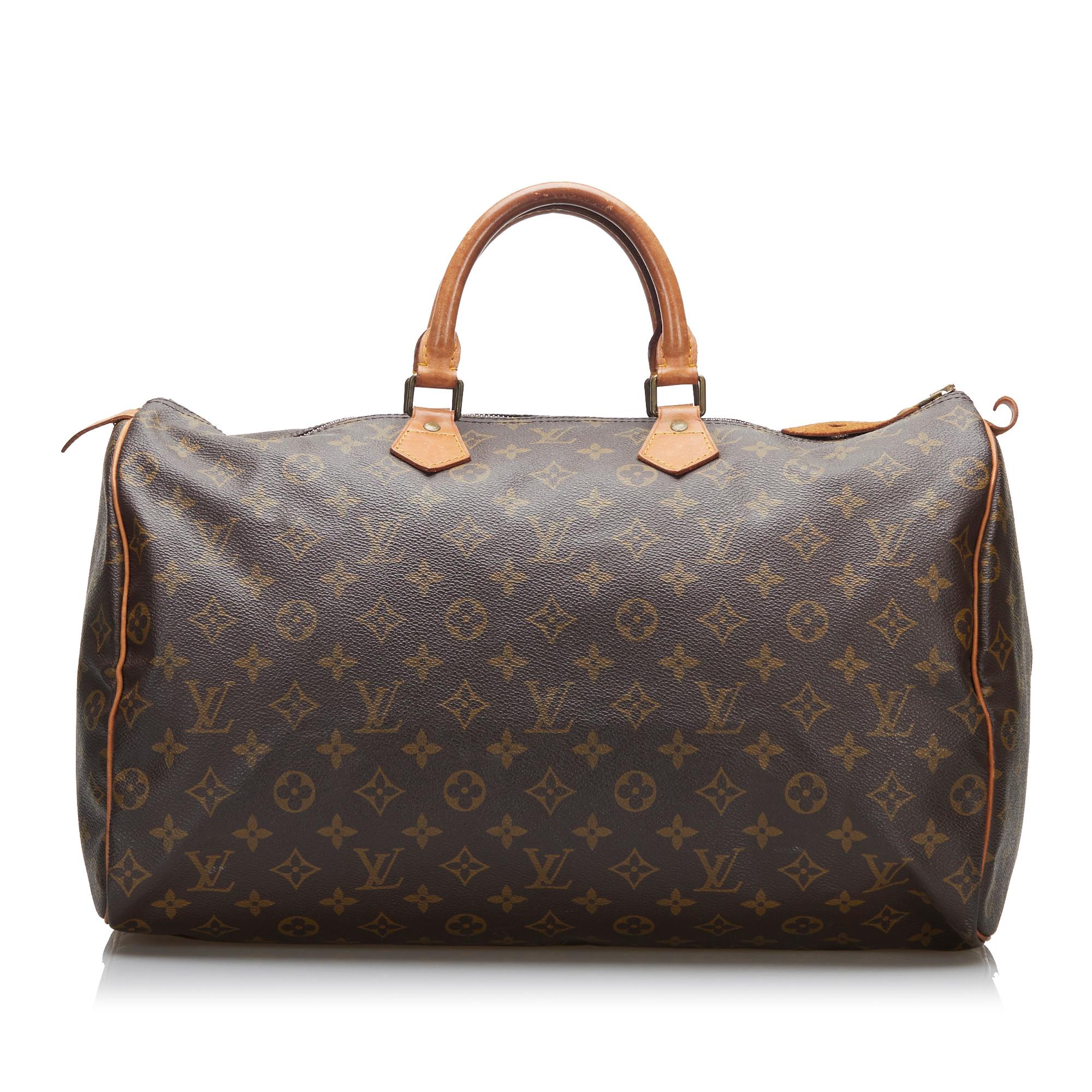 Louis Vuitton Monogram Speedy 40 (SHG-35469)