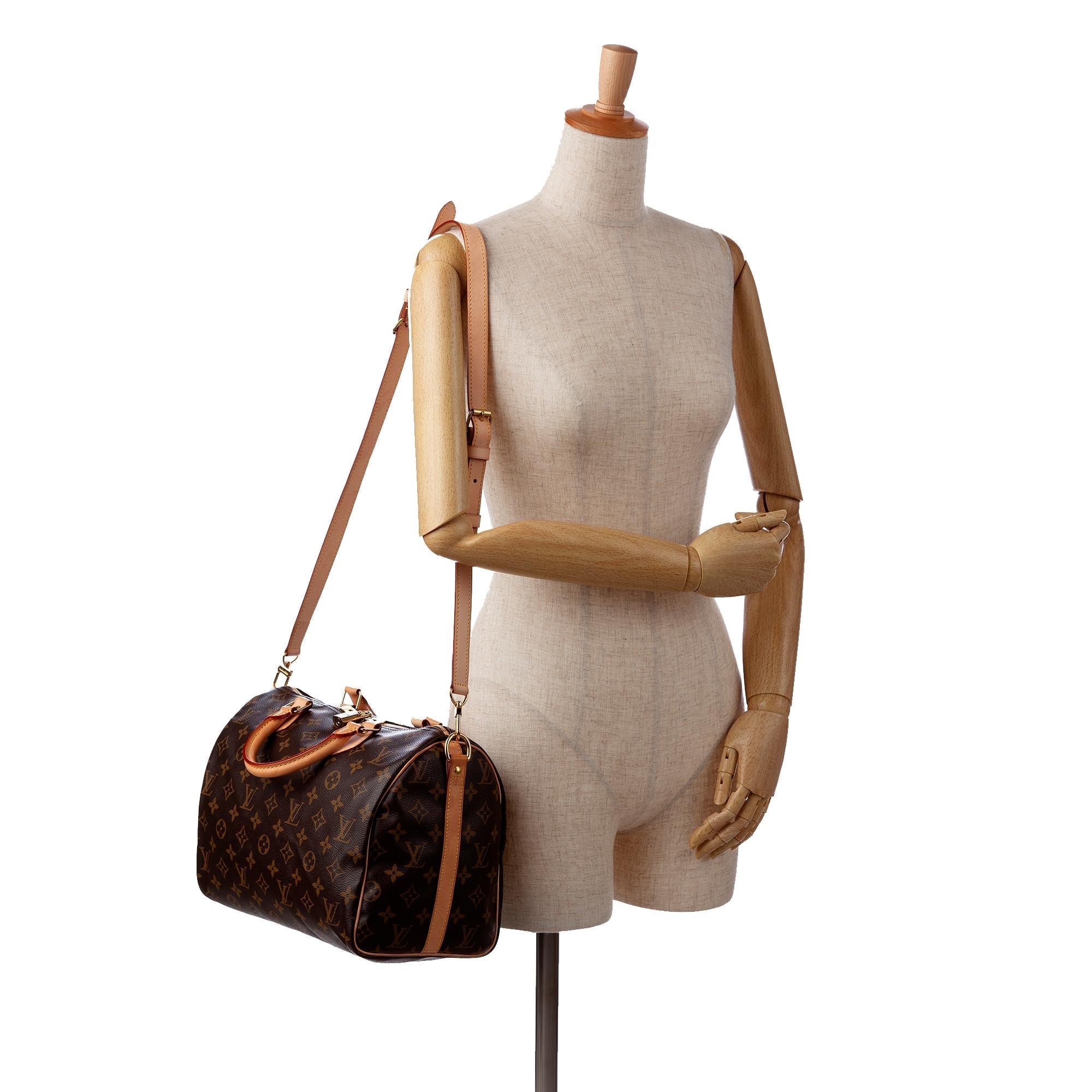 Louis Vuitton Monogram Speedy Bandouliere 30