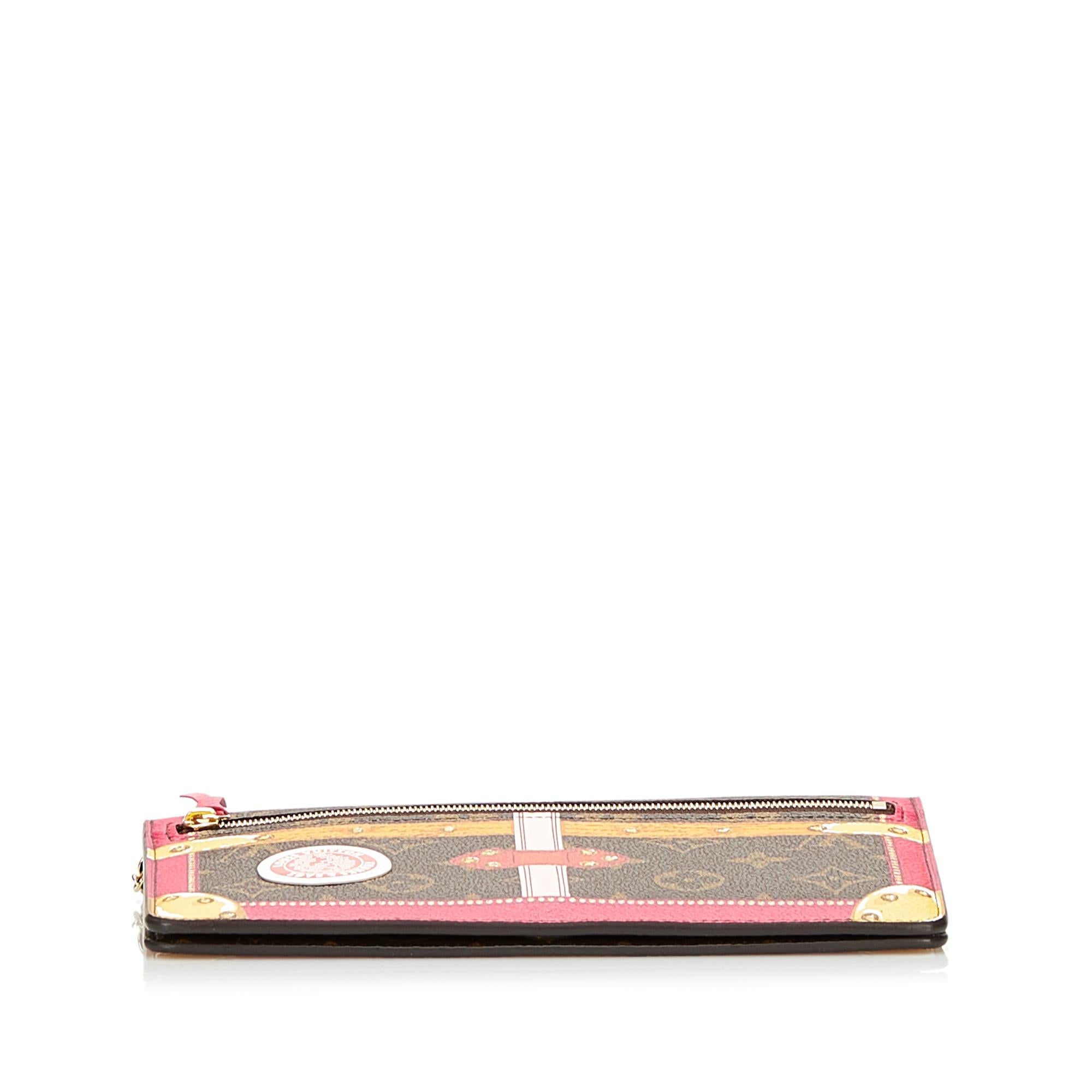 Louis Vuitton Monogram Summer Trunks Pochette (SHG-37673)