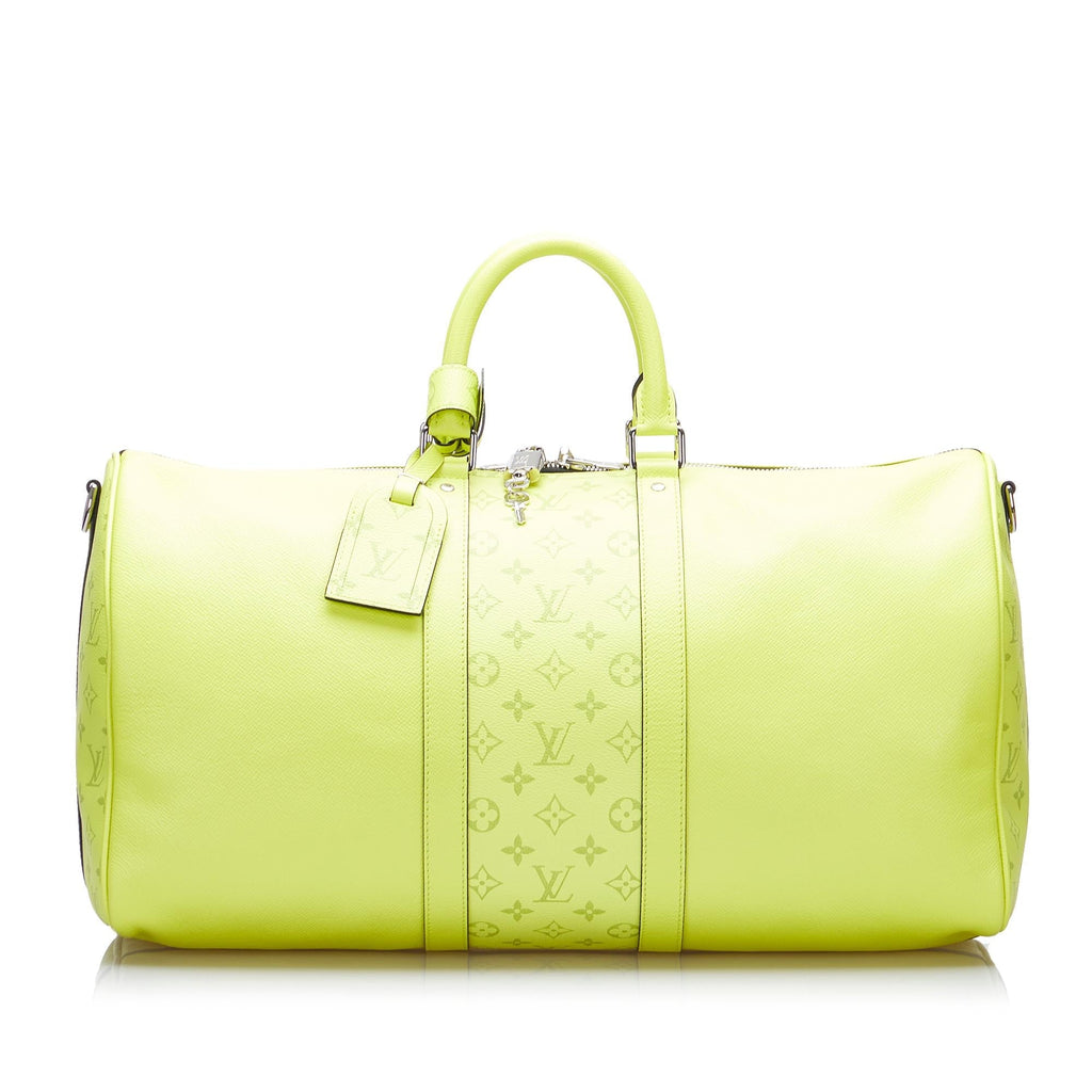 Louis Vuitton Monogram Taiga Keepall Bandouliere 50 (SHG-nJzo9p)