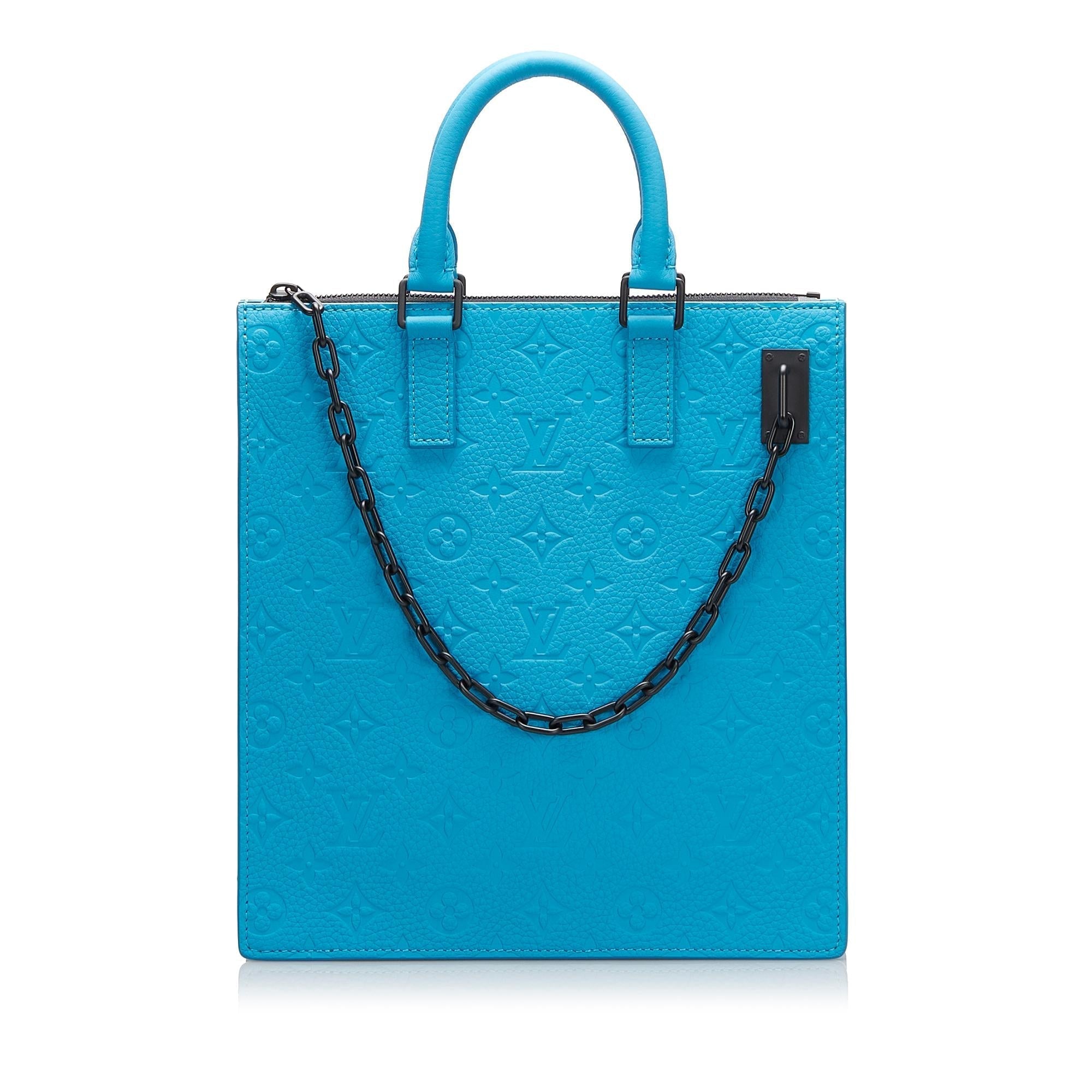 Louis Vuitton Monogram Taurillon Sac Plat (SHG-4v0Lhh)