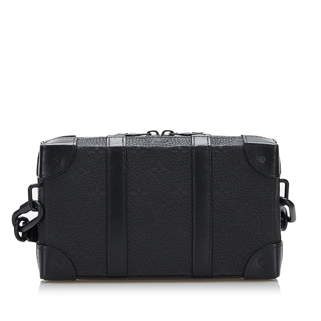 Louis Vuitton Monogram Taurillon Soft Trunk Wallet (SHG-H4CnUJ)