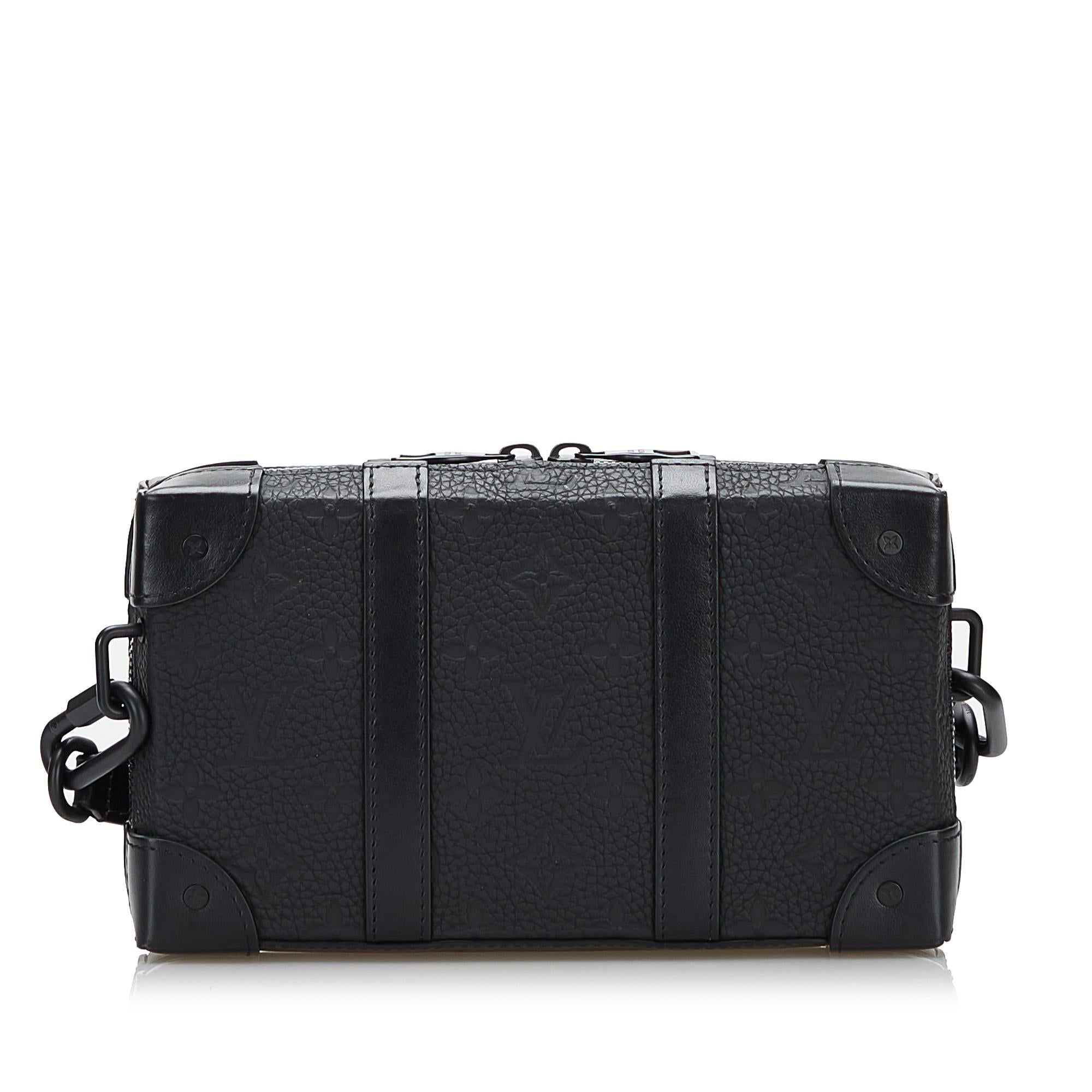 Louis Vuitton Monogram Taurillon Soft Trunk Wallet (SHG-H4CnUJ)