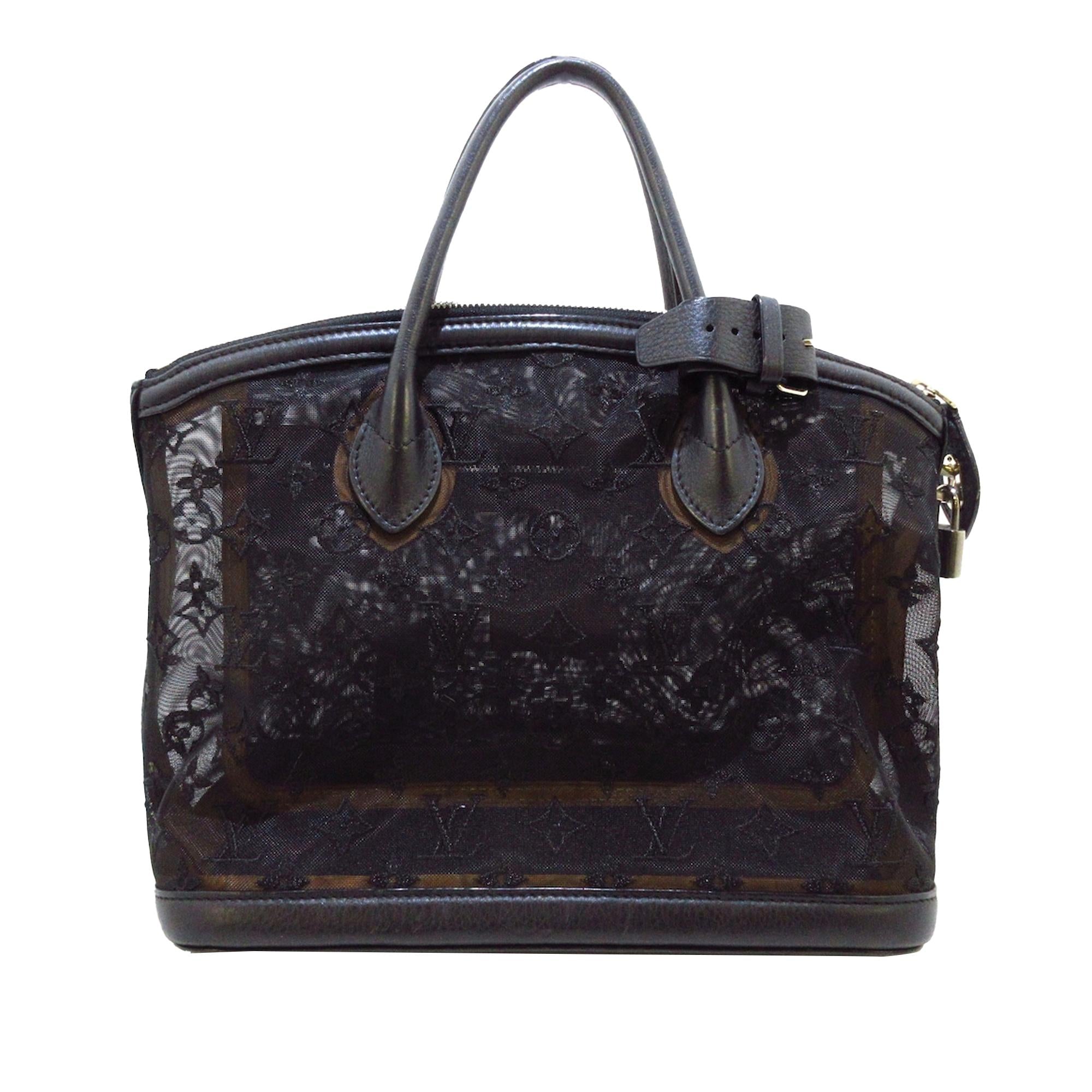 Louis Vuitton Monogram Transparence Lockit (SHG-l0YnnC)