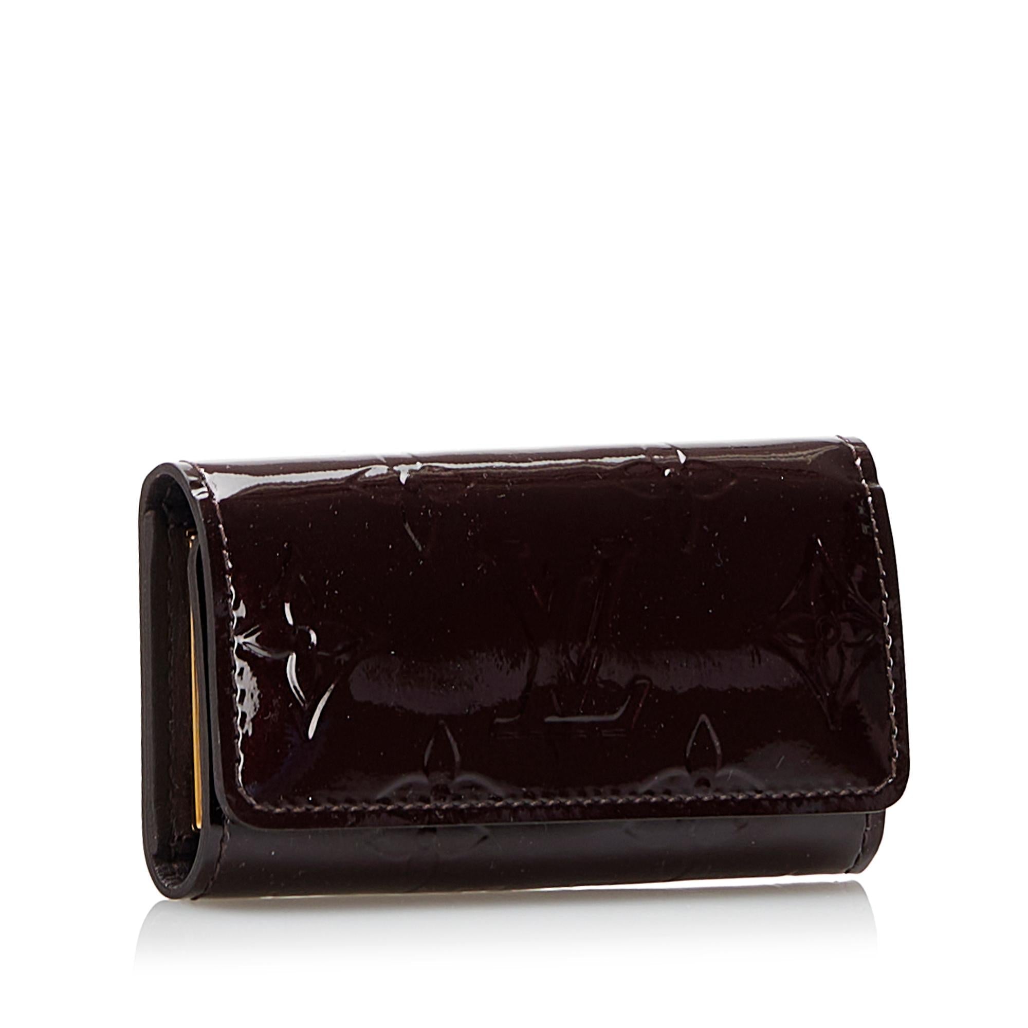 Louis Vuitton Monogram Vernis 4 Key Holder
