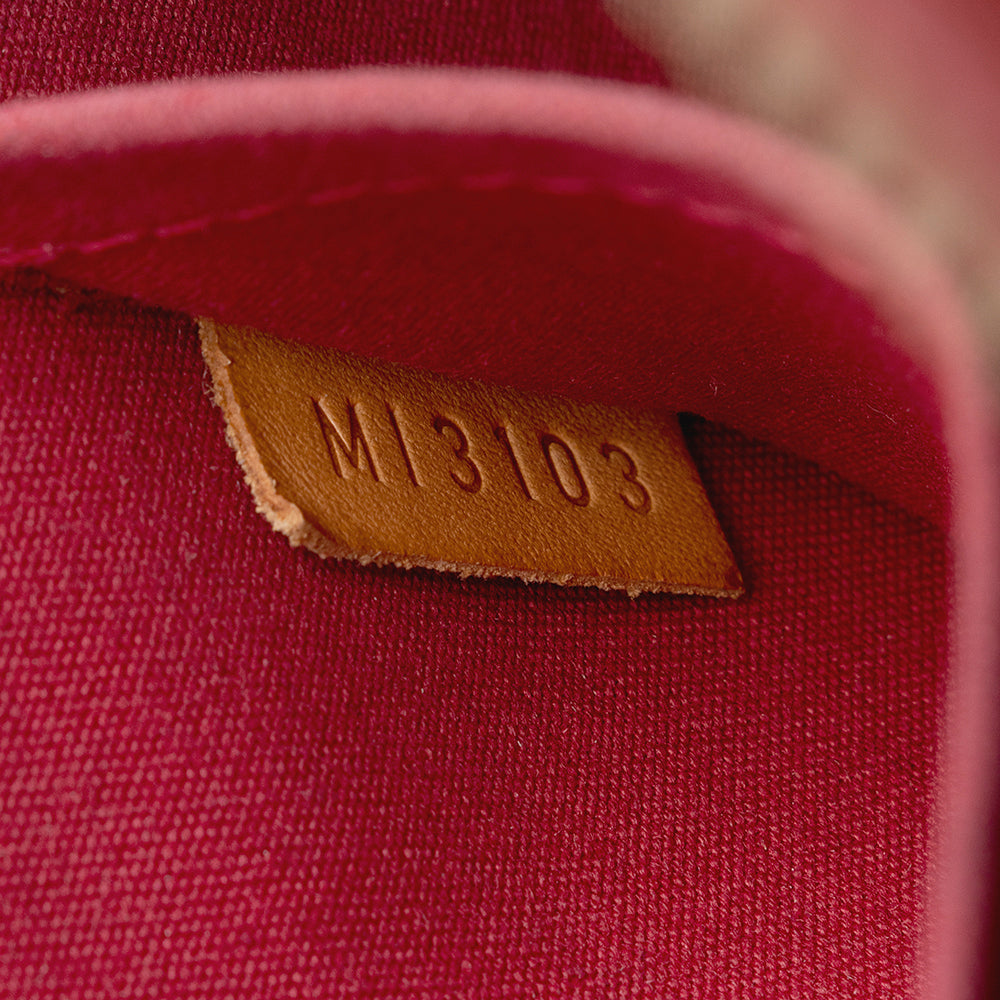 Louis Vuitton Monogram Vernis Alma BB Satchel (SHF-20450)