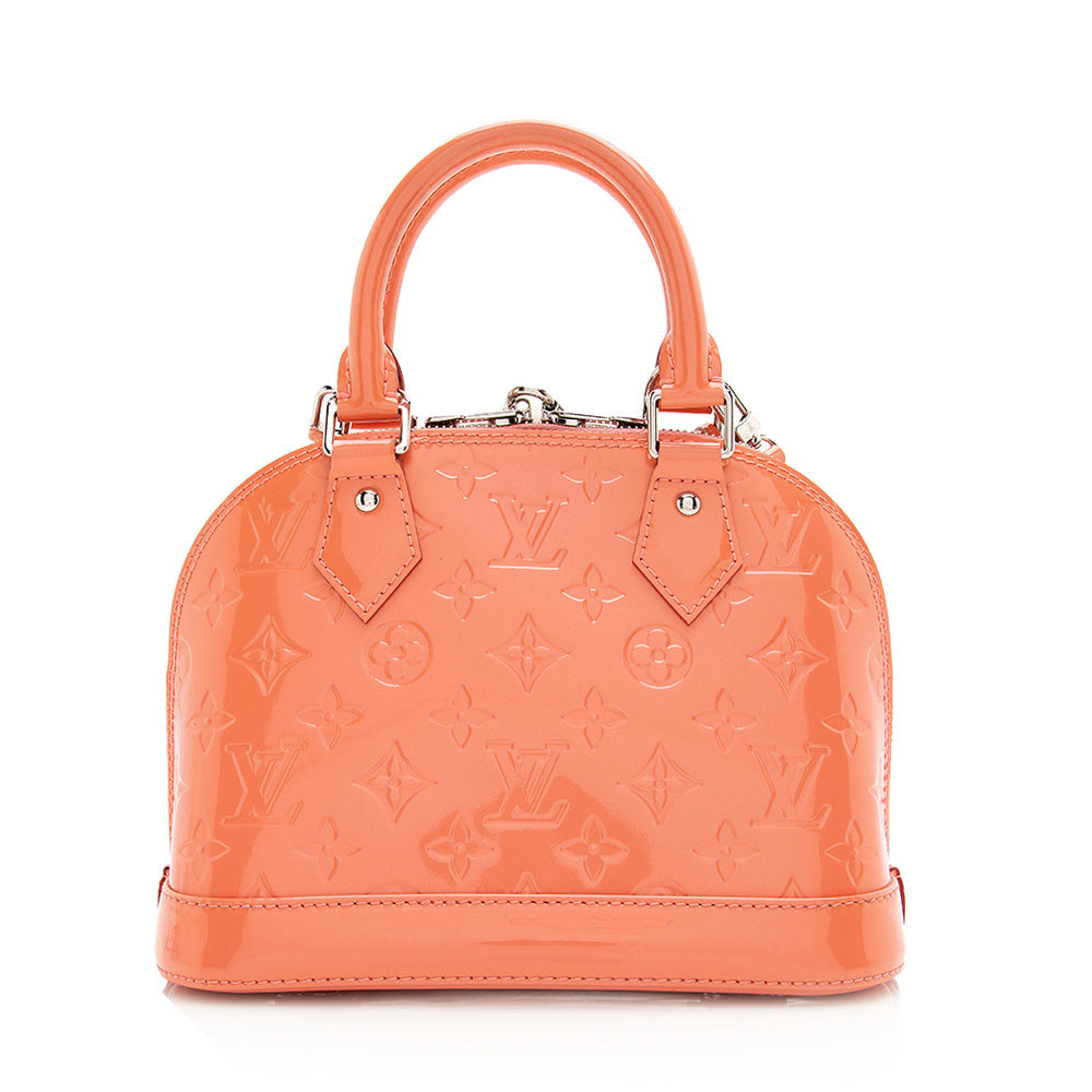 Louis Vuitton Monogram Vernis Alma BB Satchel (SHF-21154)