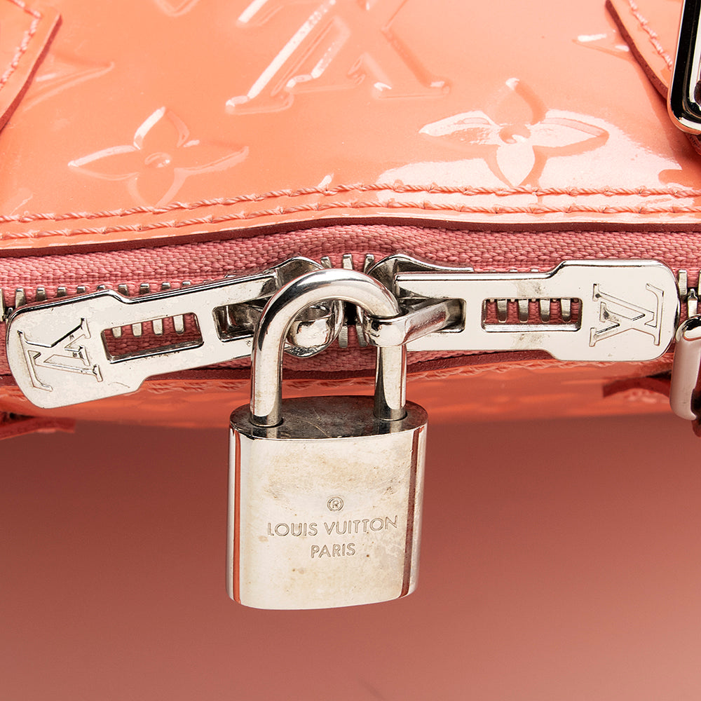 Louis Vuitton Monogram Vernis Alma BB Satchel (SHF-21154)