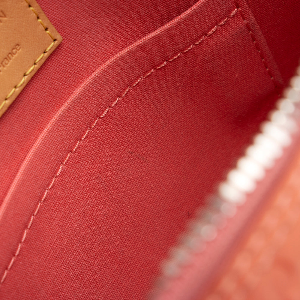 Louis Vuitton Monogram Vernis Alma BB Satchel (SHF-21154)