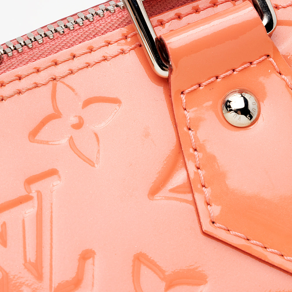 Louis Vuitton Monogram Vernis Alma BB Satchel (SHF-21154)