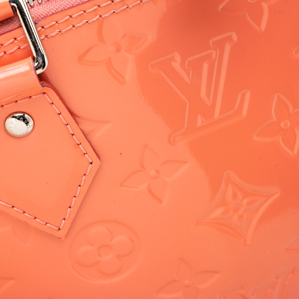 Louis Vuitton Monogram Vernis Alma BB Satchel (SHF-21154)