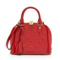 Louis Vuitton Monogram Vernis Alma BB Satchel (SHF-3tRcMZ)