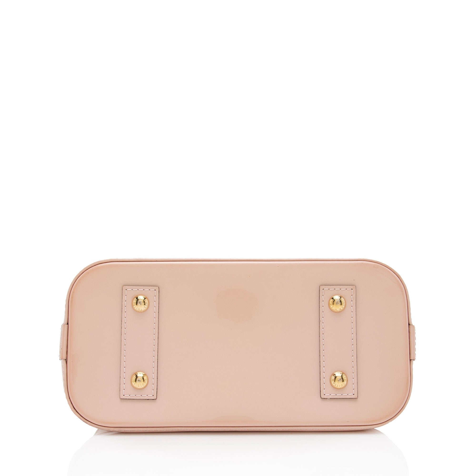 Louis Vuitton Monogram Vernis Alma BB Satchel (SHF-1Hki9h)