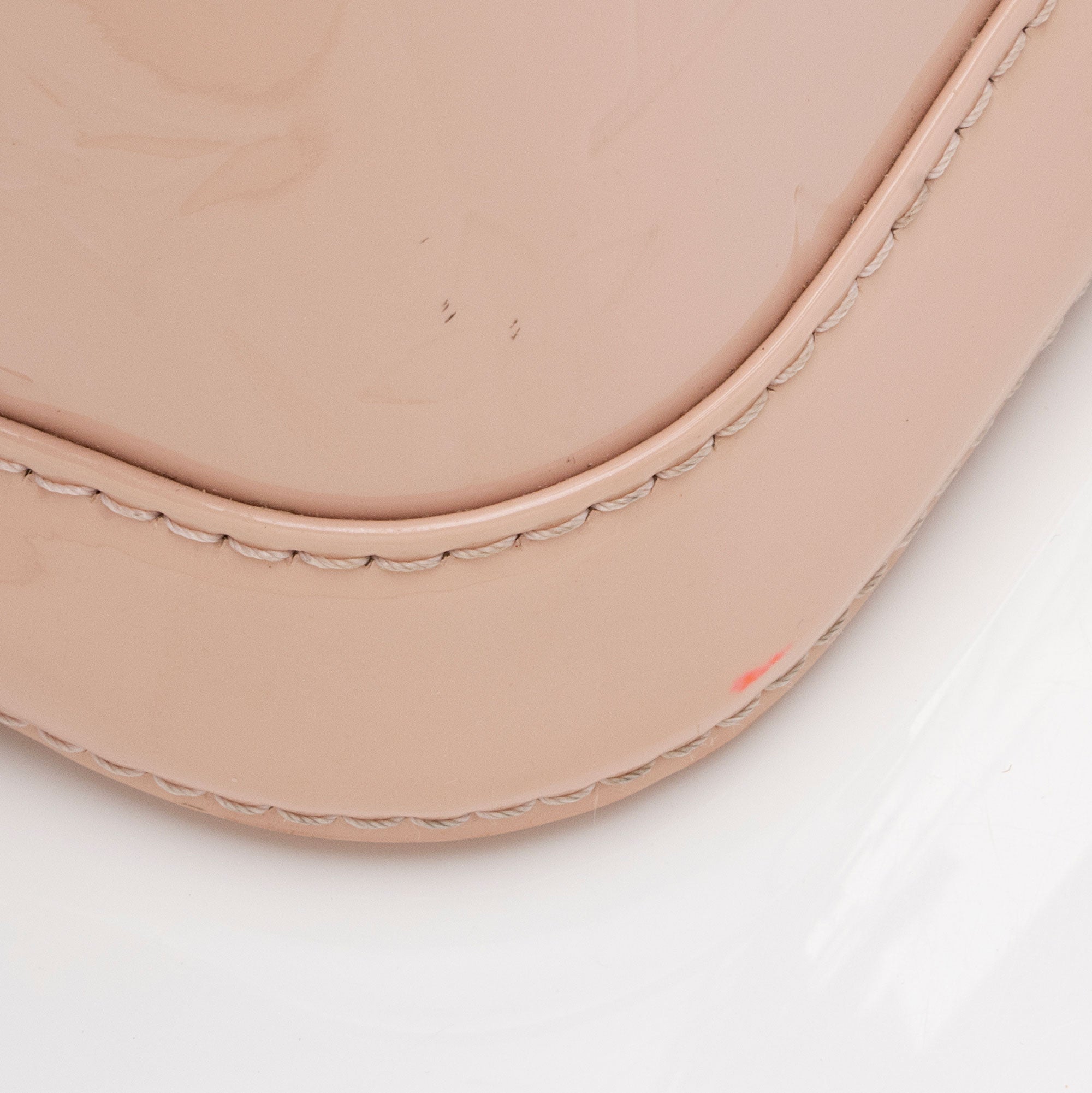 Louis Vuitton Monogram Vernis Alma BB Satchel (SHF-1Hki9h)