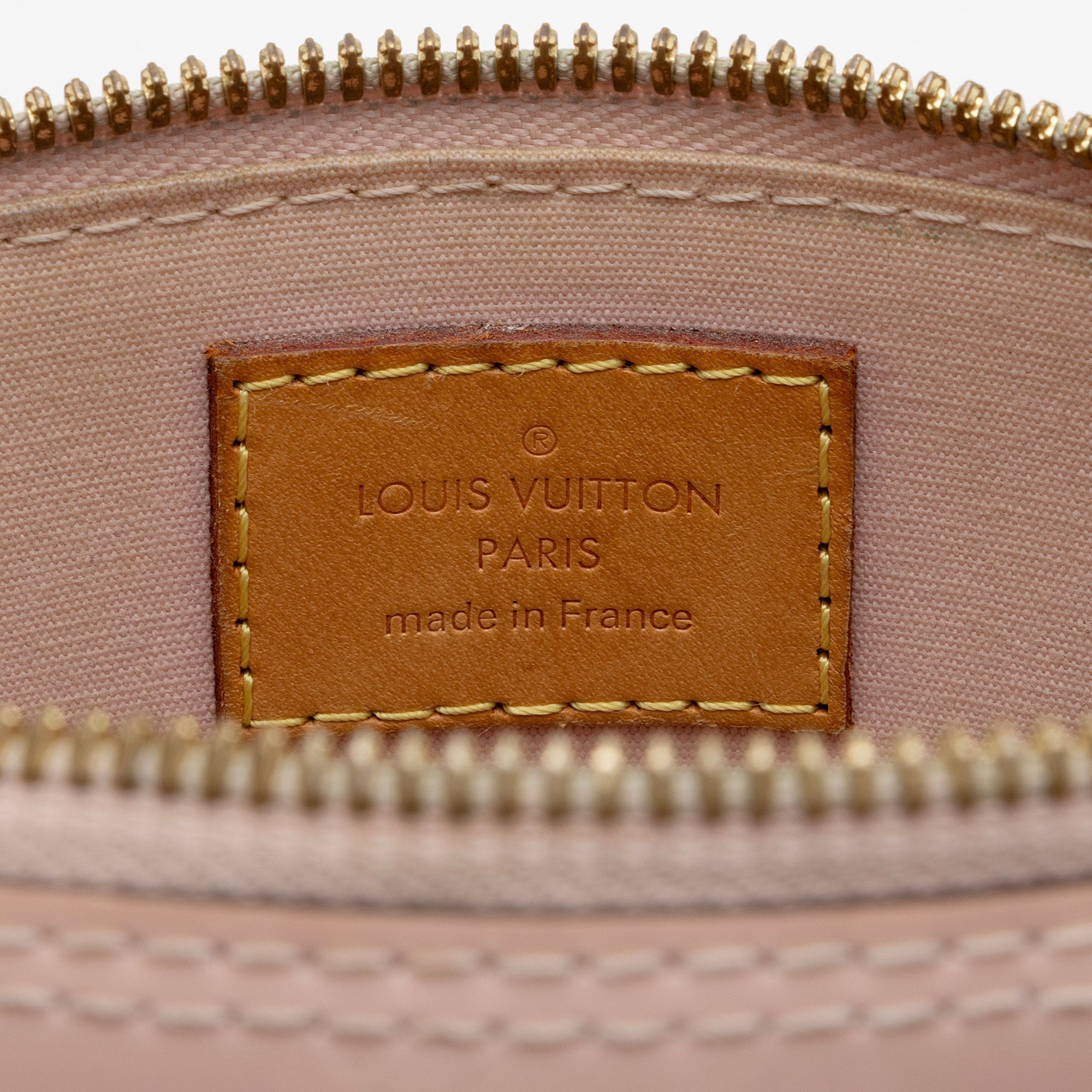 Louis Vuitton Monogram Vernis Alma BB Satchel (SHF-1Hki9h)