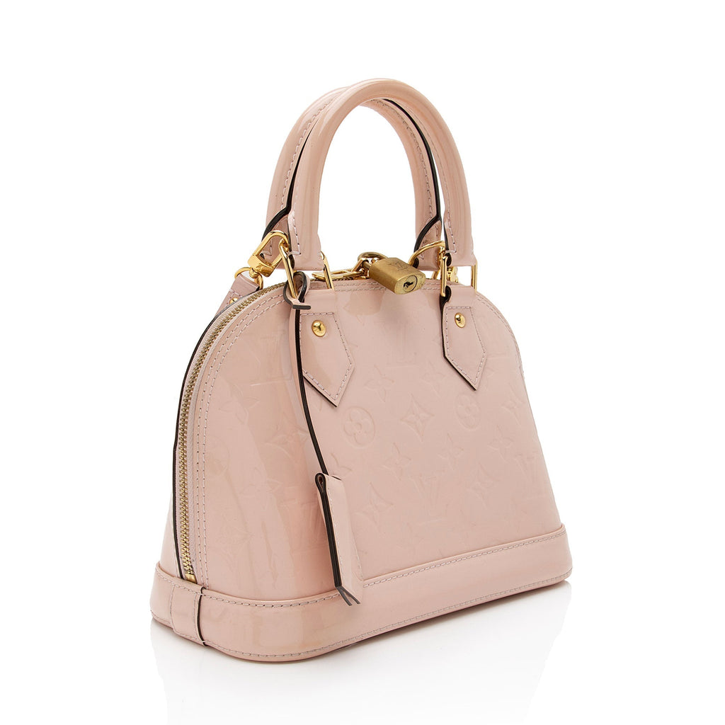 Louis Vuitton Monogram Vernis Alma BB Satchel (SHF-1Hki9h)