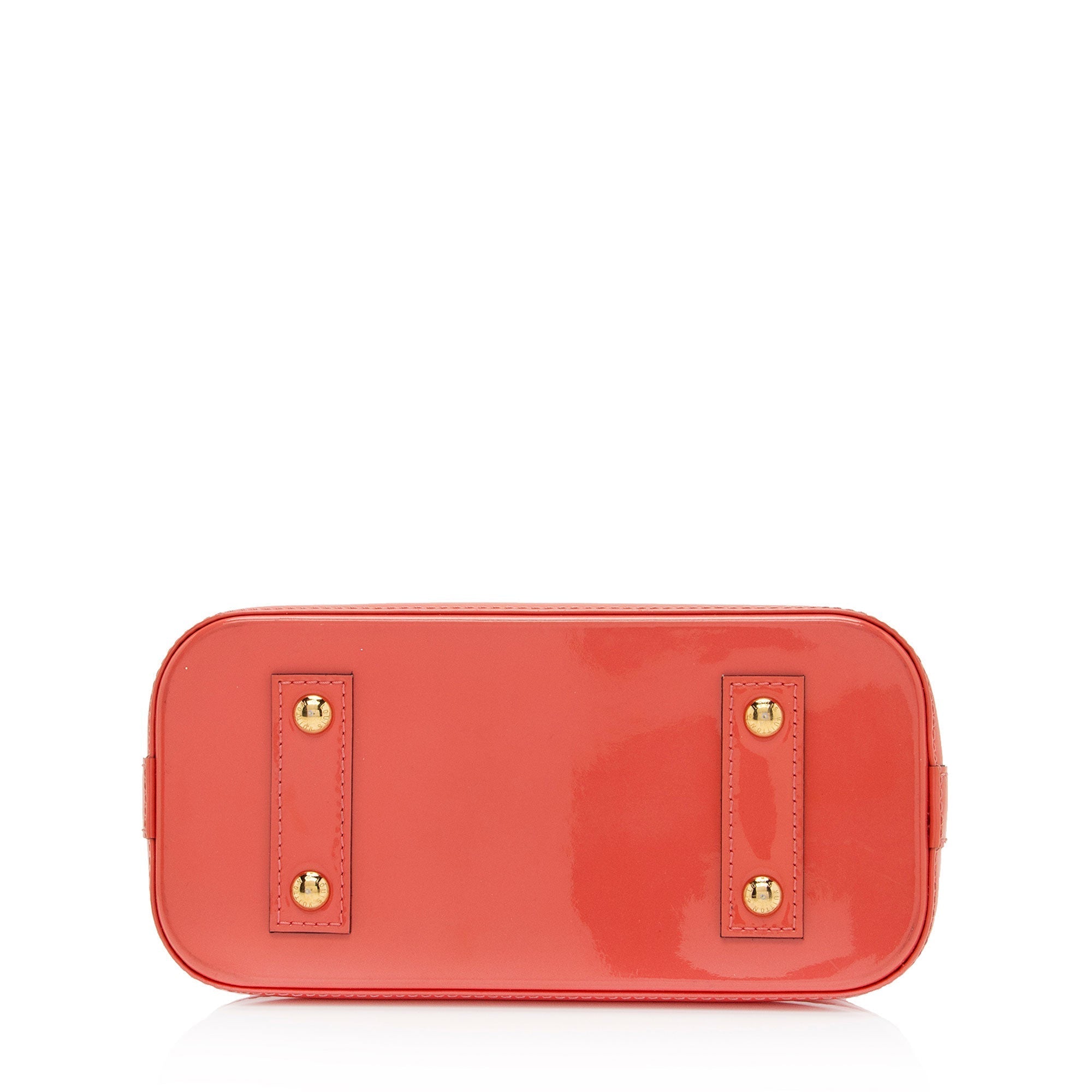 Louis Vuitton Monogram Vernis Alma BB Satchel (SHF-zmgCYX)