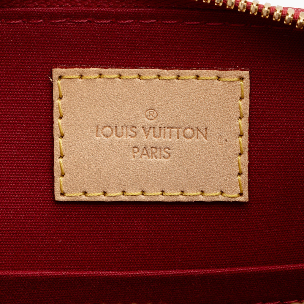 Louis Vuitton Monogram Vernis Alma BB Satchel (SHF-CV7nBZ)