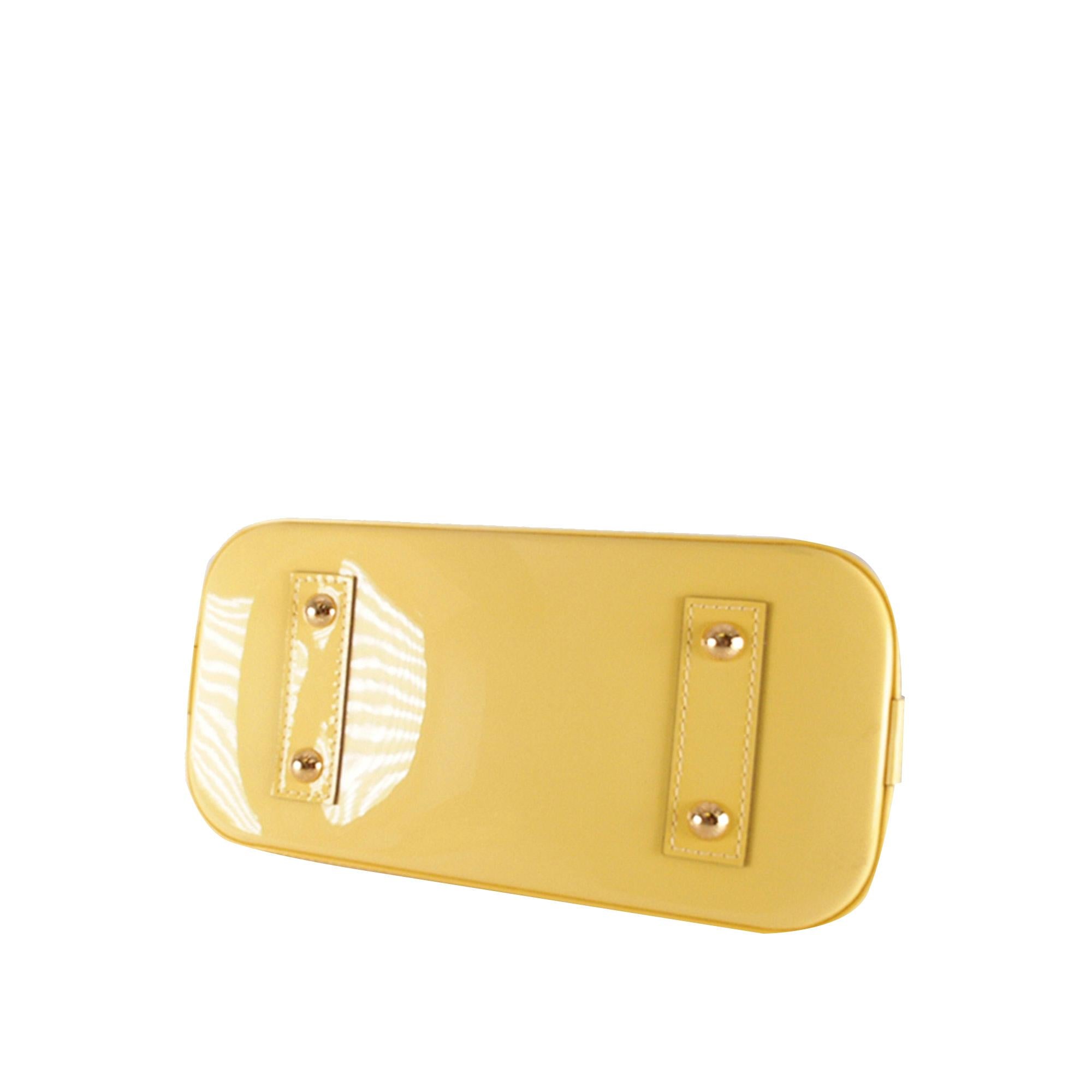 Louis Vuitton Monogram Vernis Alma BB (SHG-1NCxxW)