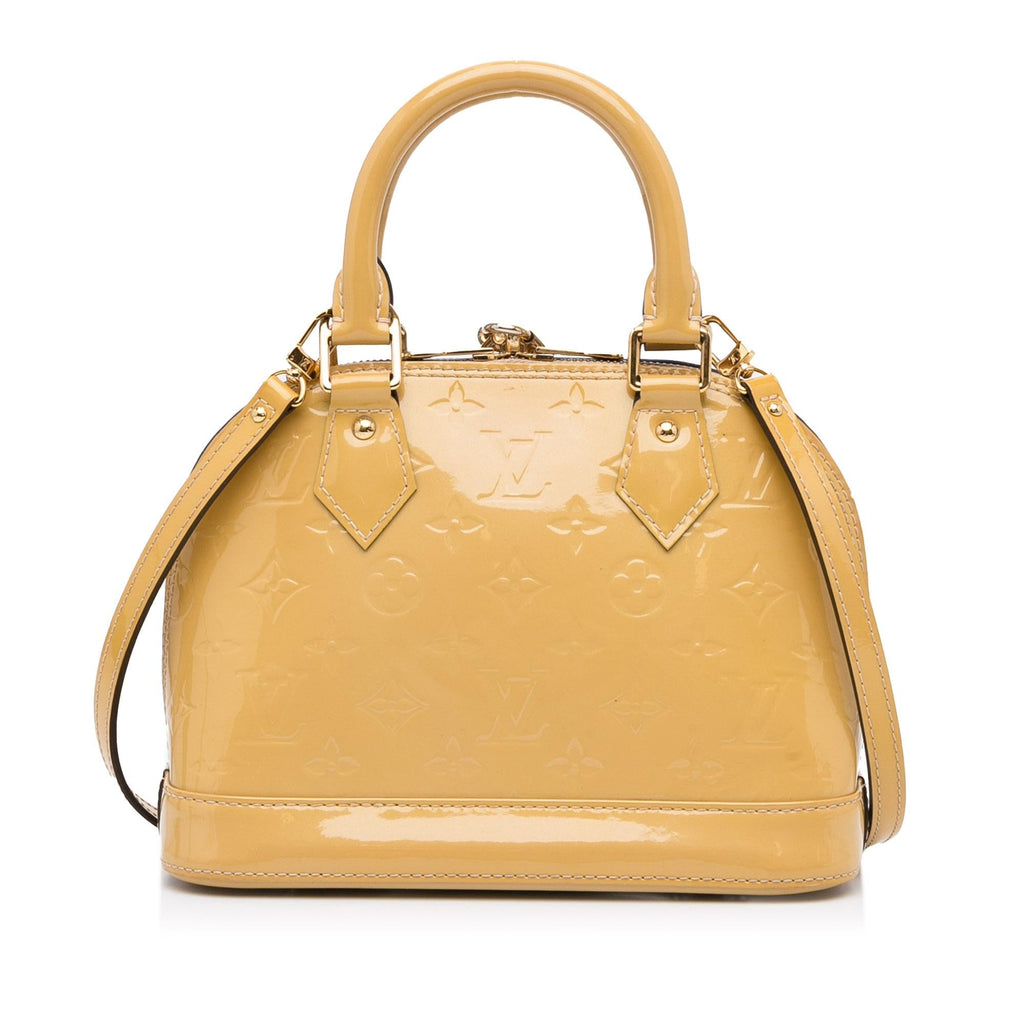 Louis Vuitton Monogram Vernis Alma BB (SHG-ToqnTG)