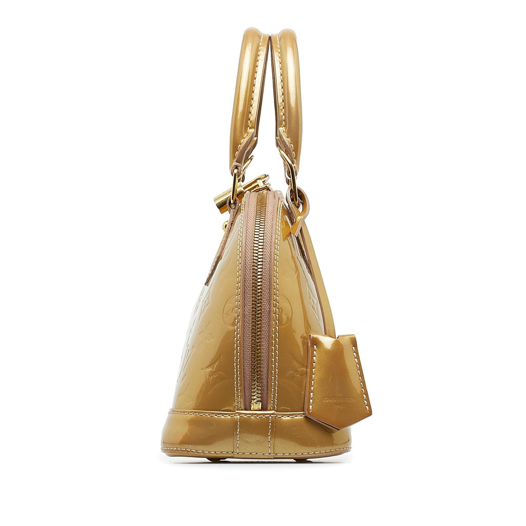 Louis Vuitton Monogram Vernis Alma BB (SHG-8kh7FP)