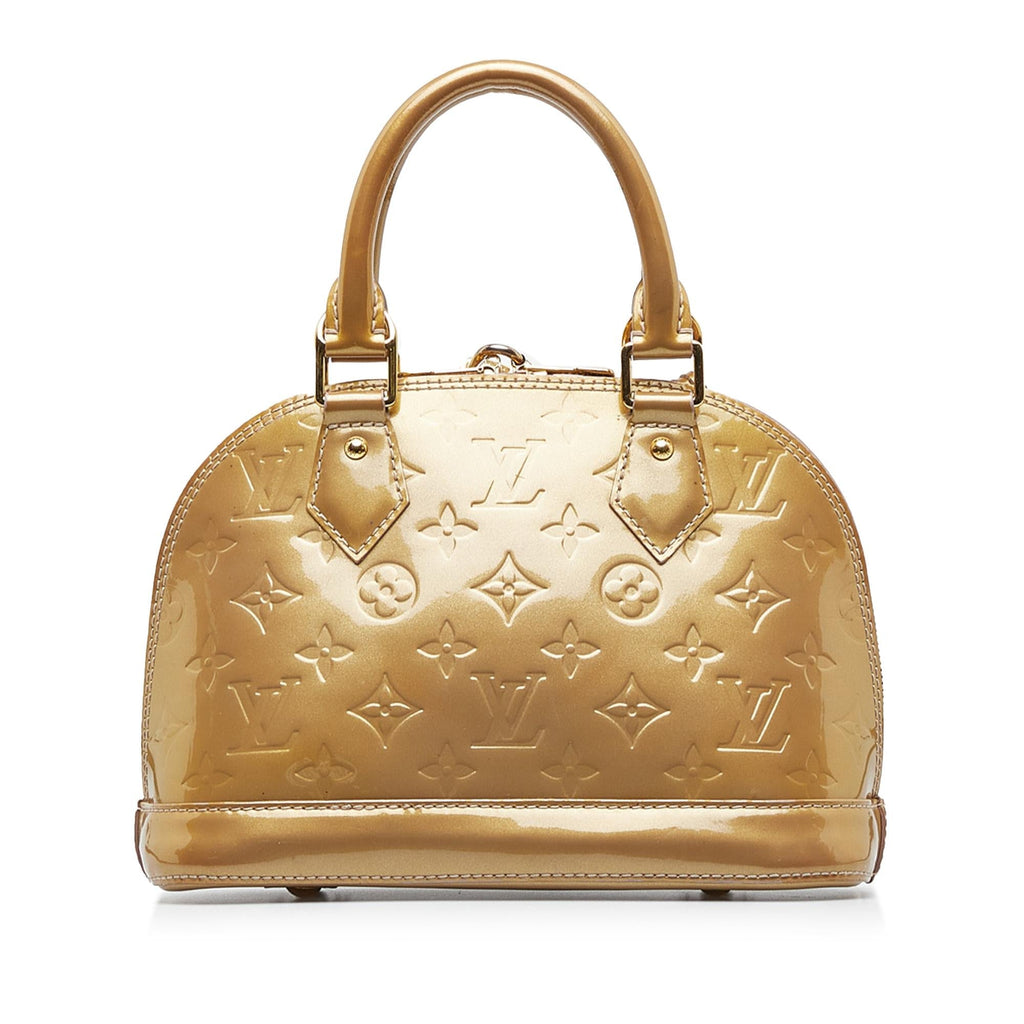 Louis Vuitton Monogram Vernis Alma BB (SHG-8kh7FP)
