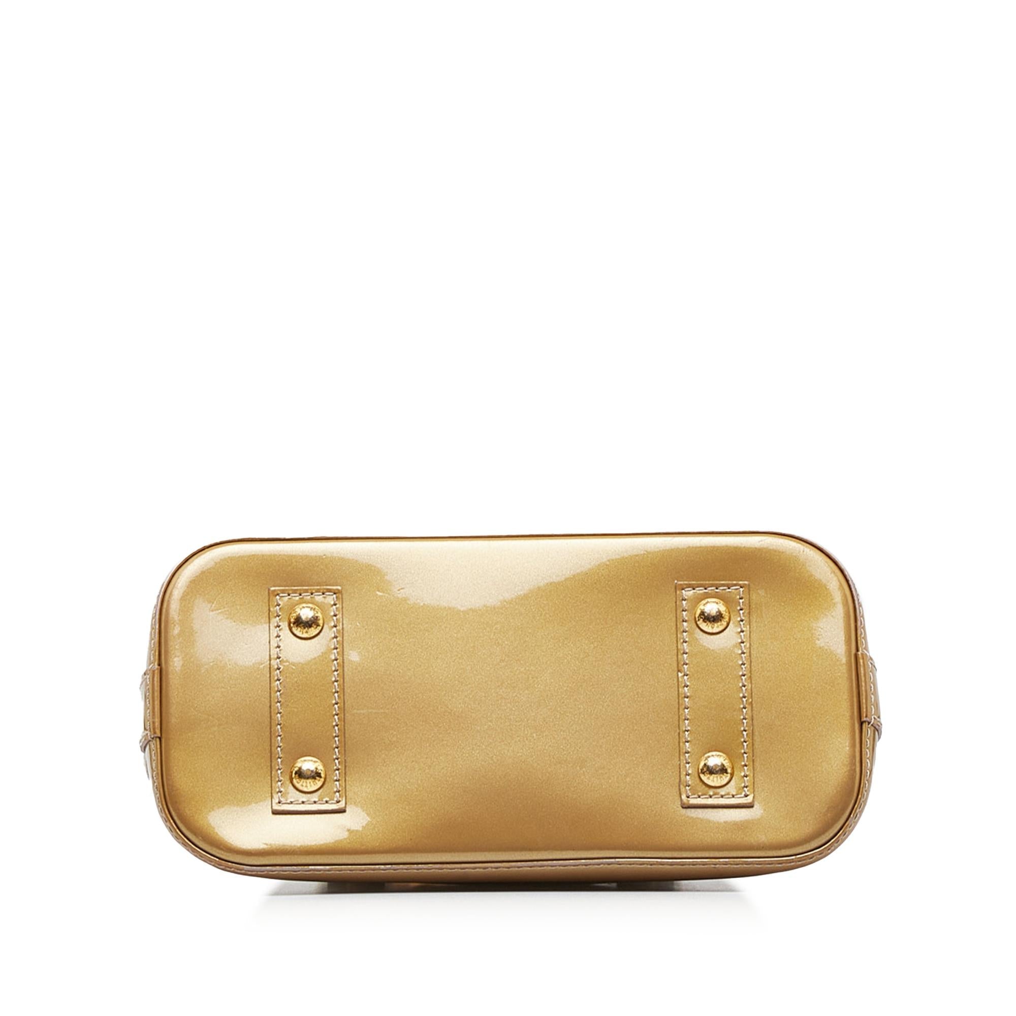 Louis Vuitton Monogram Vernis Alma BB (SHG-8kh7FP)