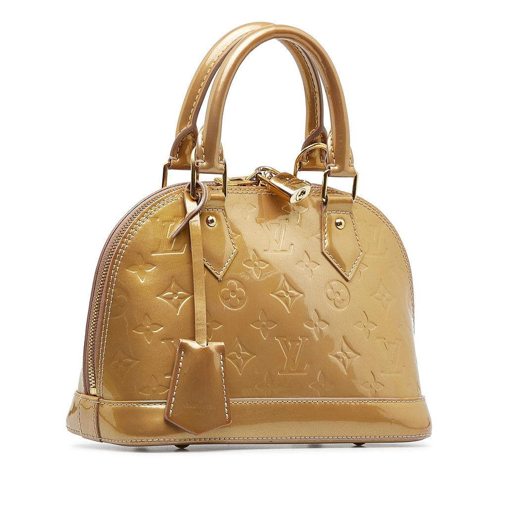 Louis Vuitton Monogram Vernis Alma BB (SHG-8kh7FP)