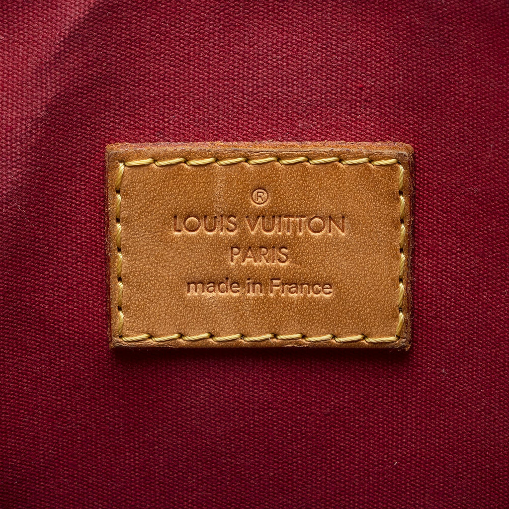 Louis Vuitton Monogram Vernis Alma GM Satchel (SHF-22282)