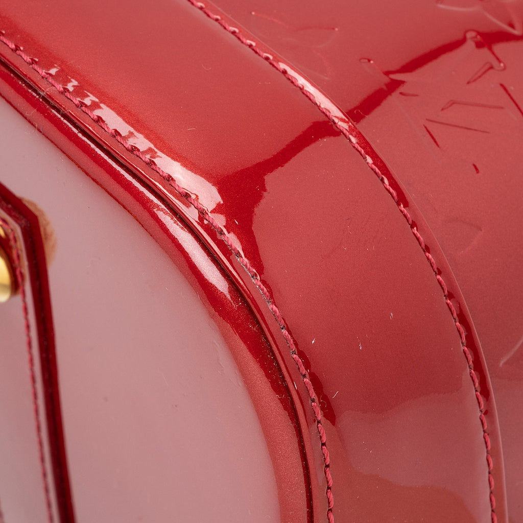 Louis Vuitton Monogram Vernis Alma GM Satchel (SHF-23700)