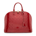 Louis Vuitton Monogram Vernis Alma GM Satchel (SHF-23700)