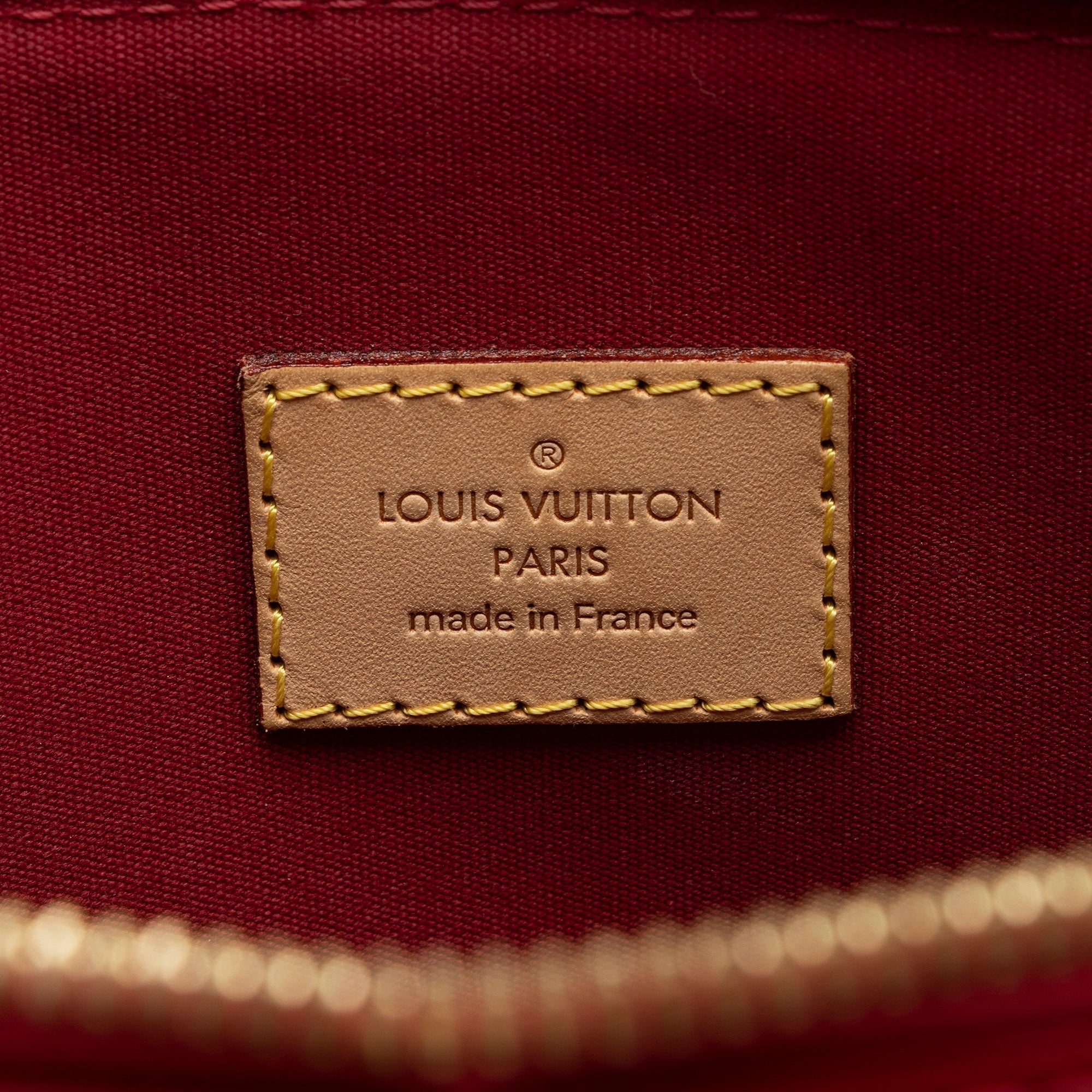 Louis Vuitton Monogram Vernis Alma GM Satchel (SHF-23700)