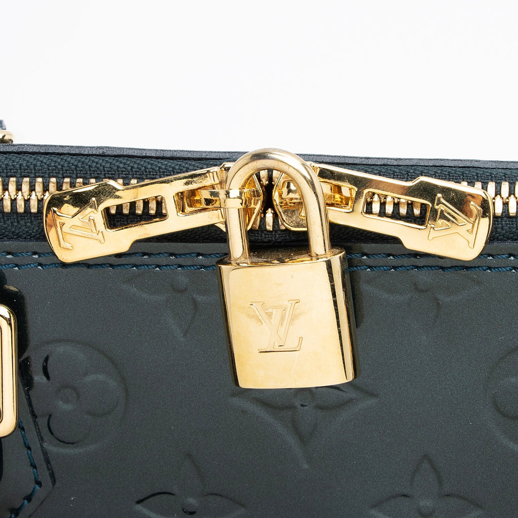 Louis Vuitton Monogram Vernis Alma GM Satchel (SHF-n4uWmK)