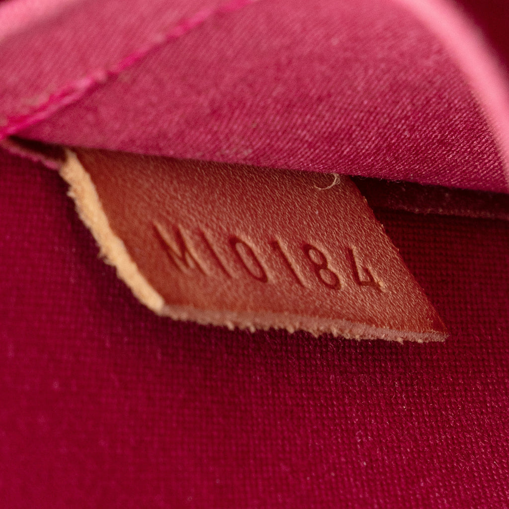 Louis Vuitton Monogram Vernis Alma PM Satchel (SHF-22631)